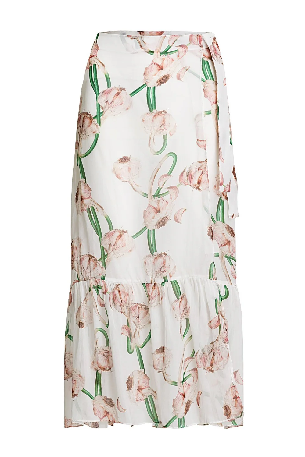 Aglio Midi Skirt With Pleats - Image 4