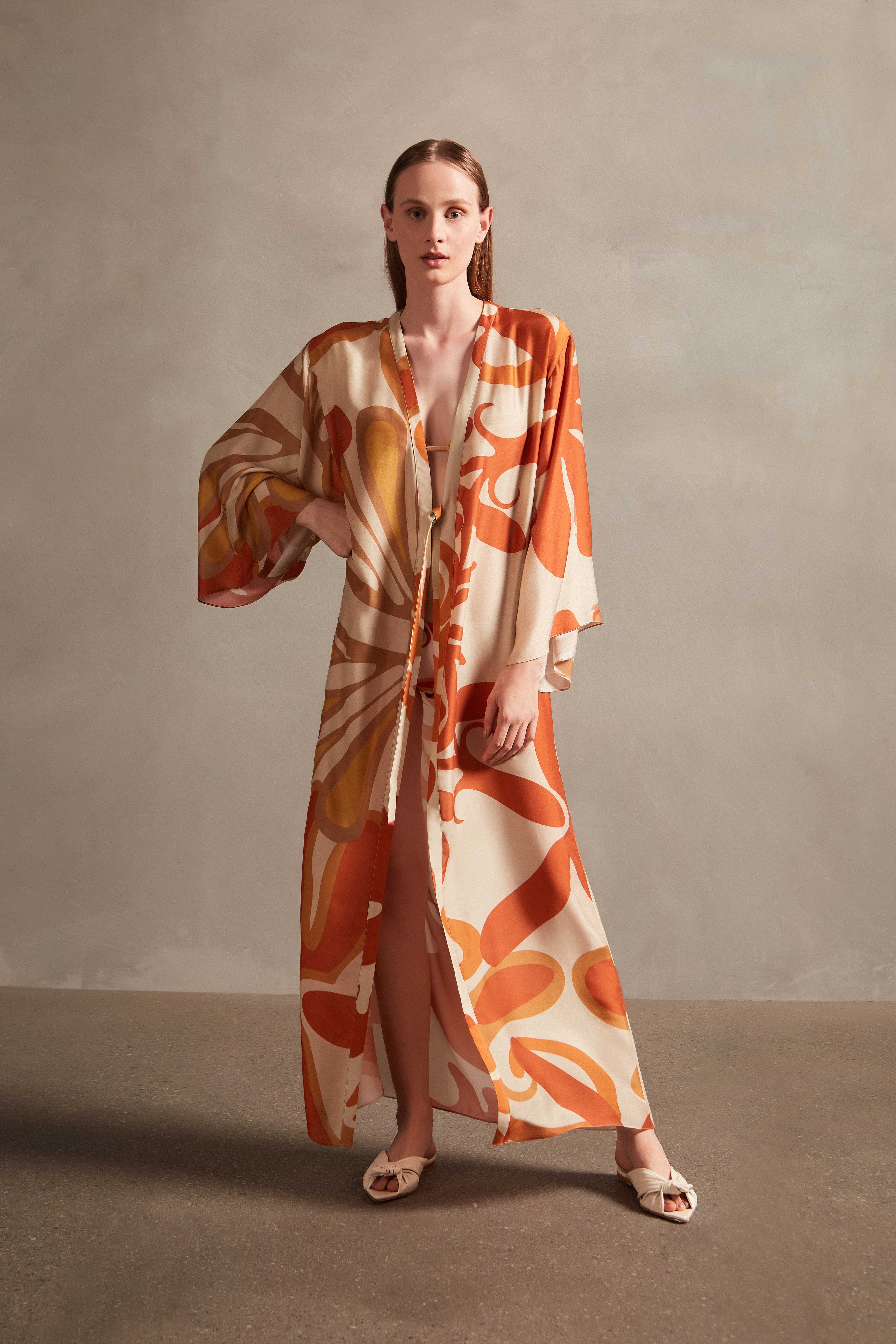 Algae Long Robe