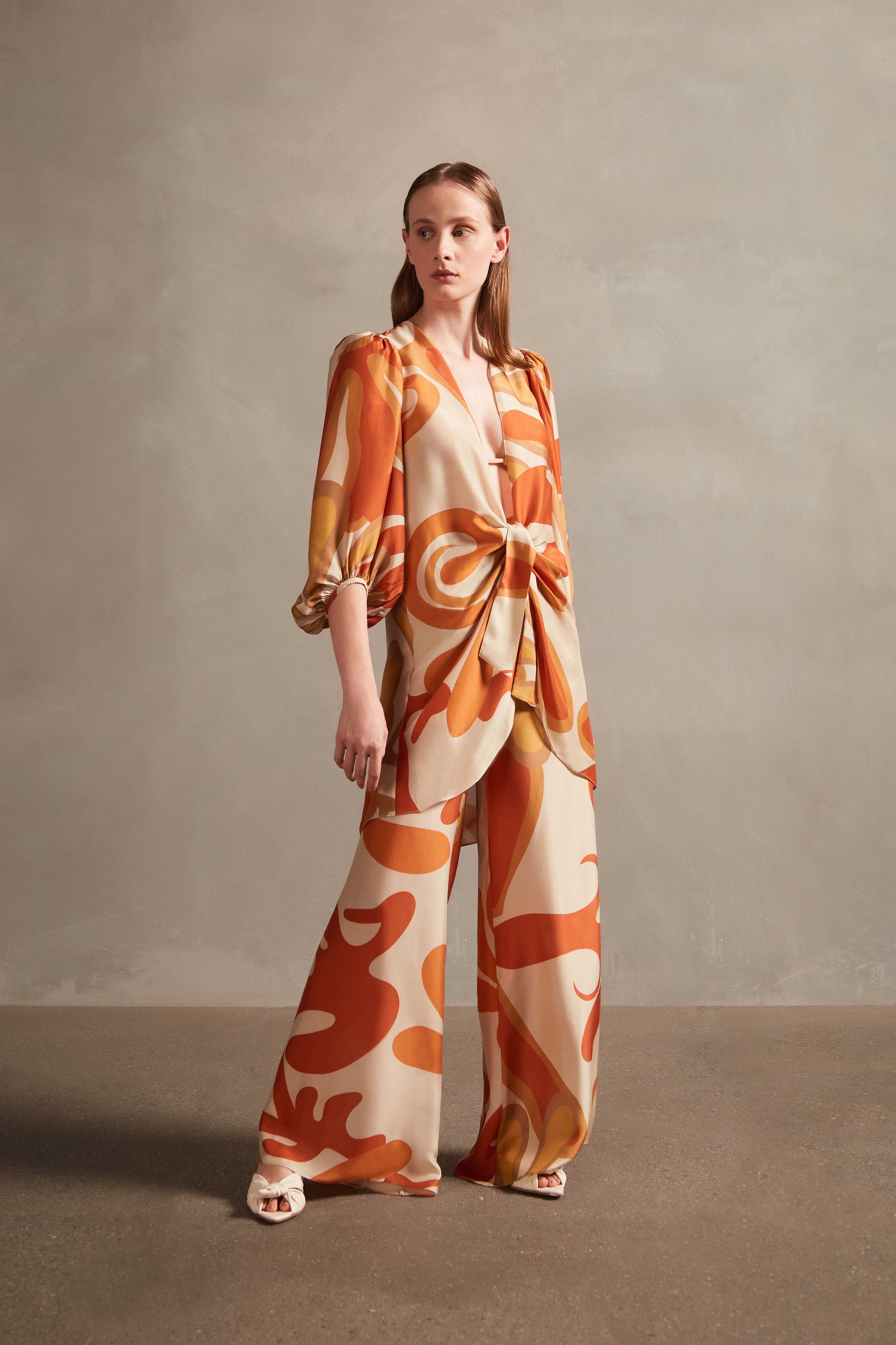 Algae Puff Sleeve Shirt - Image 3