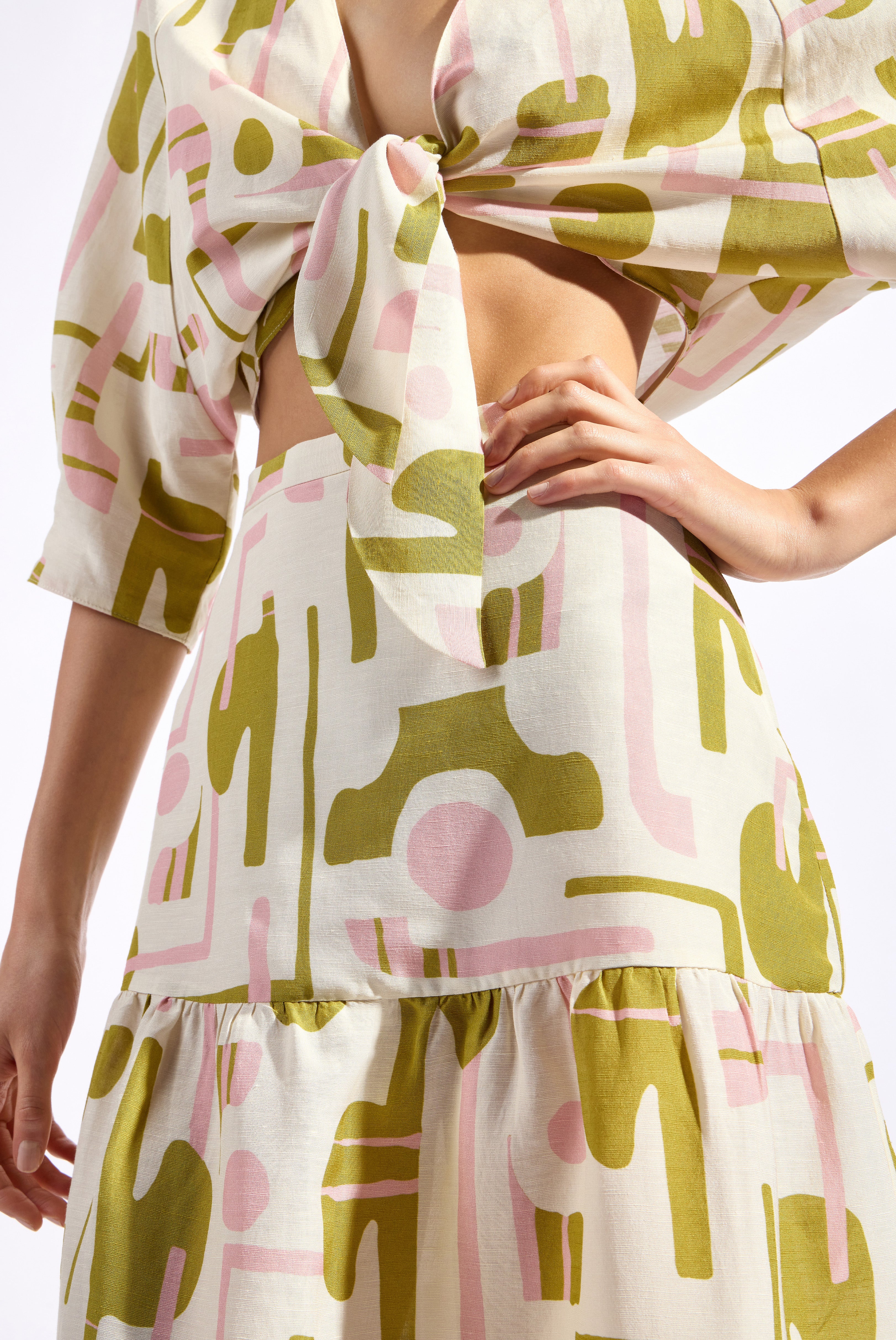 Balearic Midi Skirt - Image 3