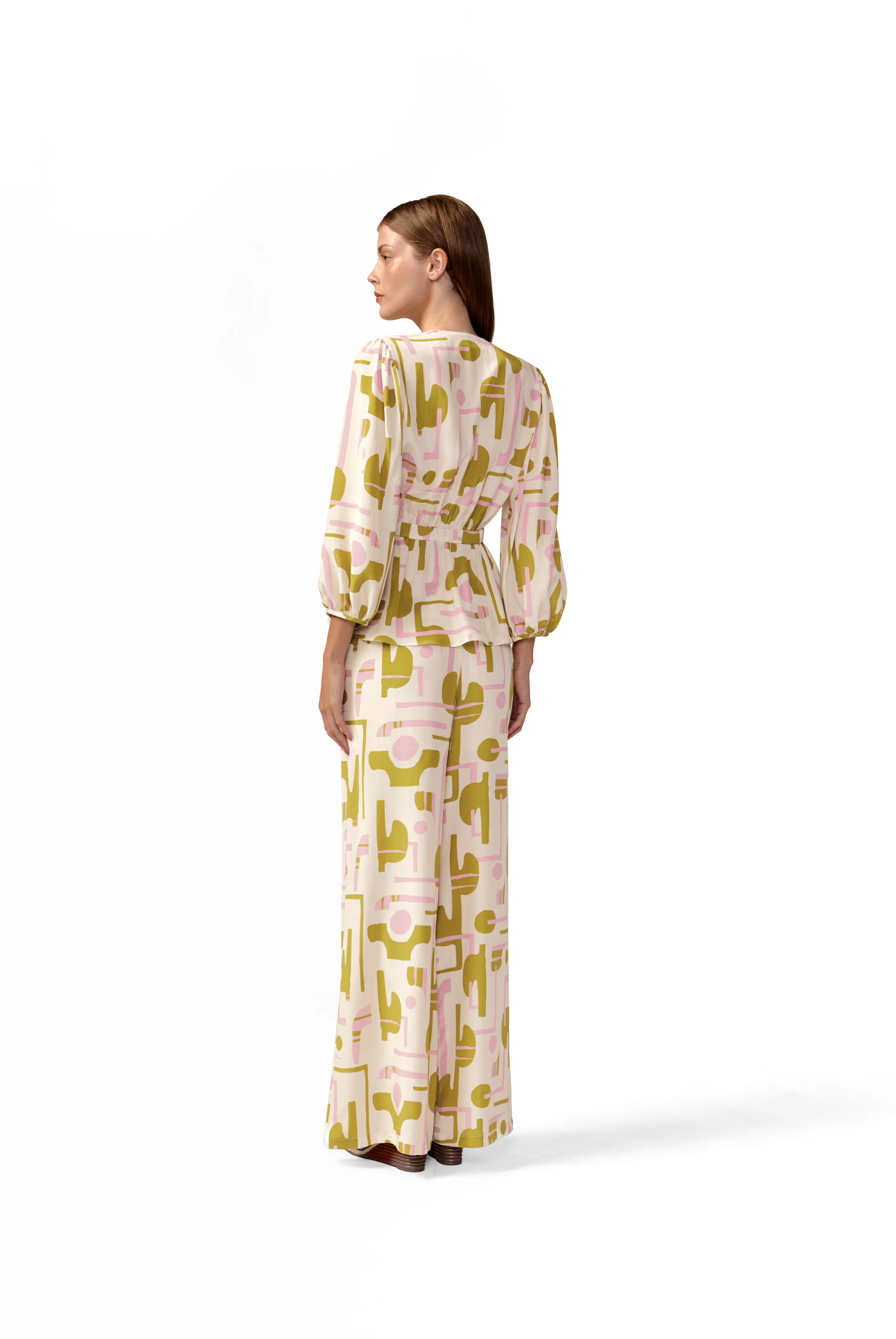 Balearic Voluminous Sleeves Blouse - Image 2
