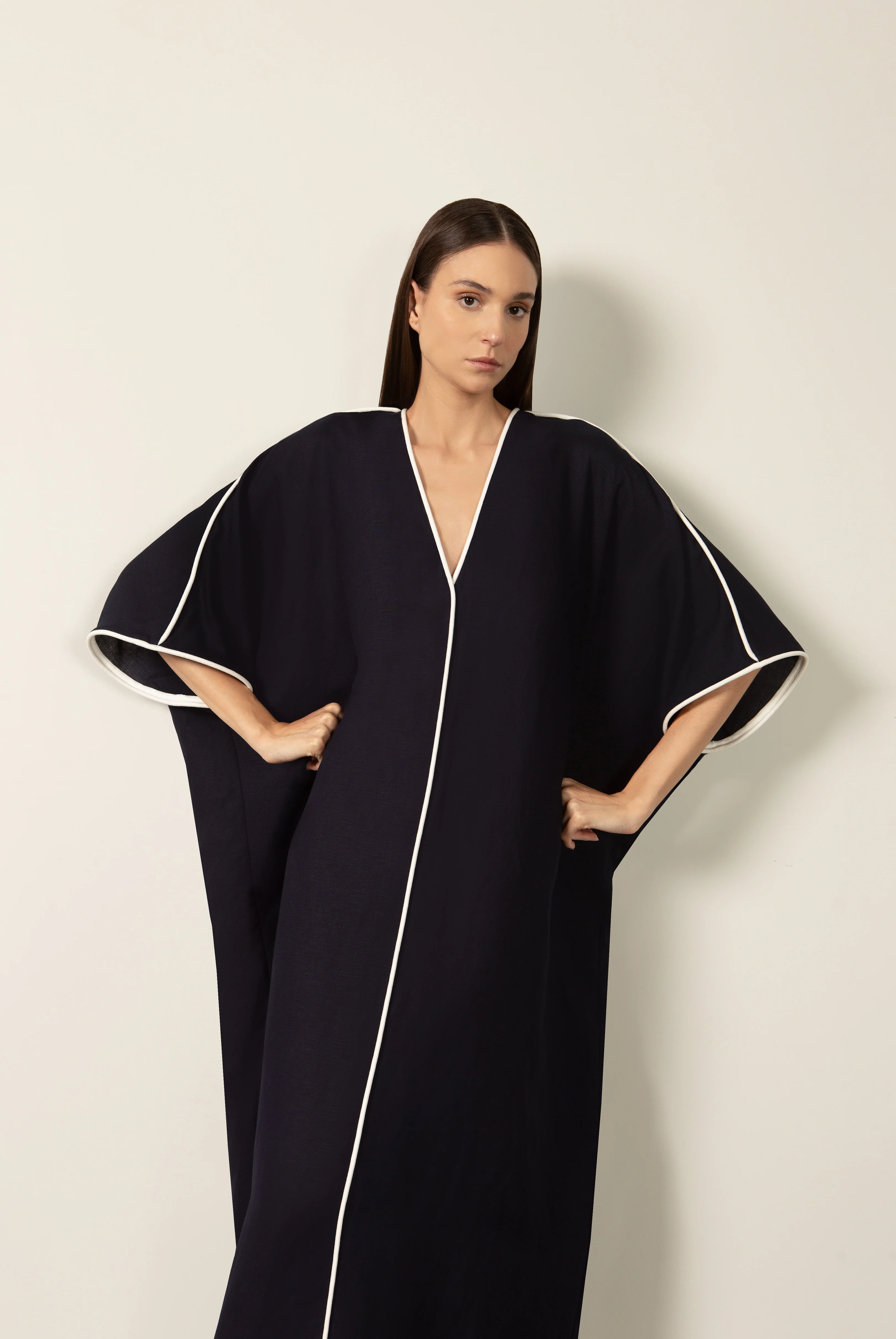 Bicolor Maxi Kaftan - Image 5