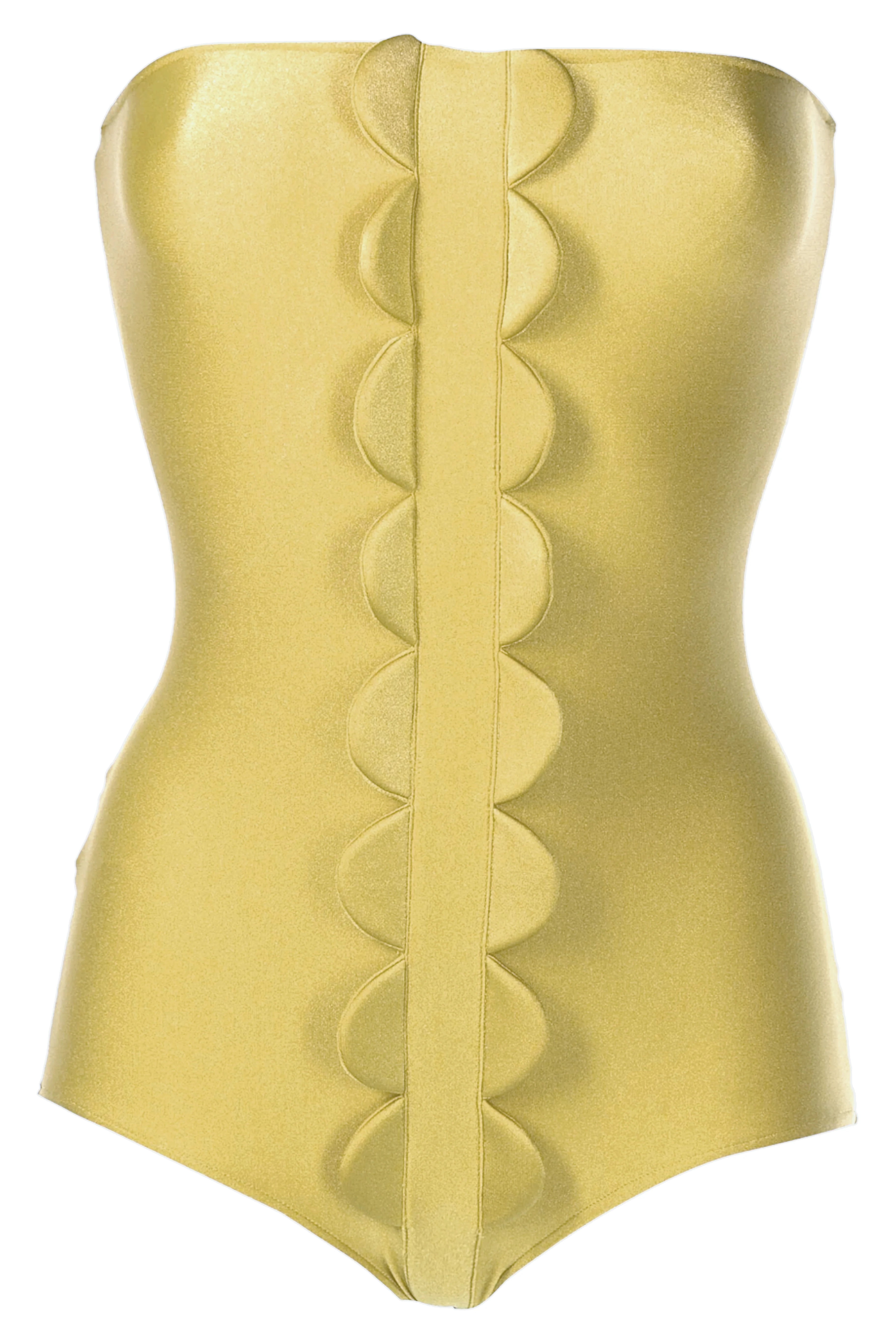 Bubble Strapless Detailed Swimsuit - Image 9