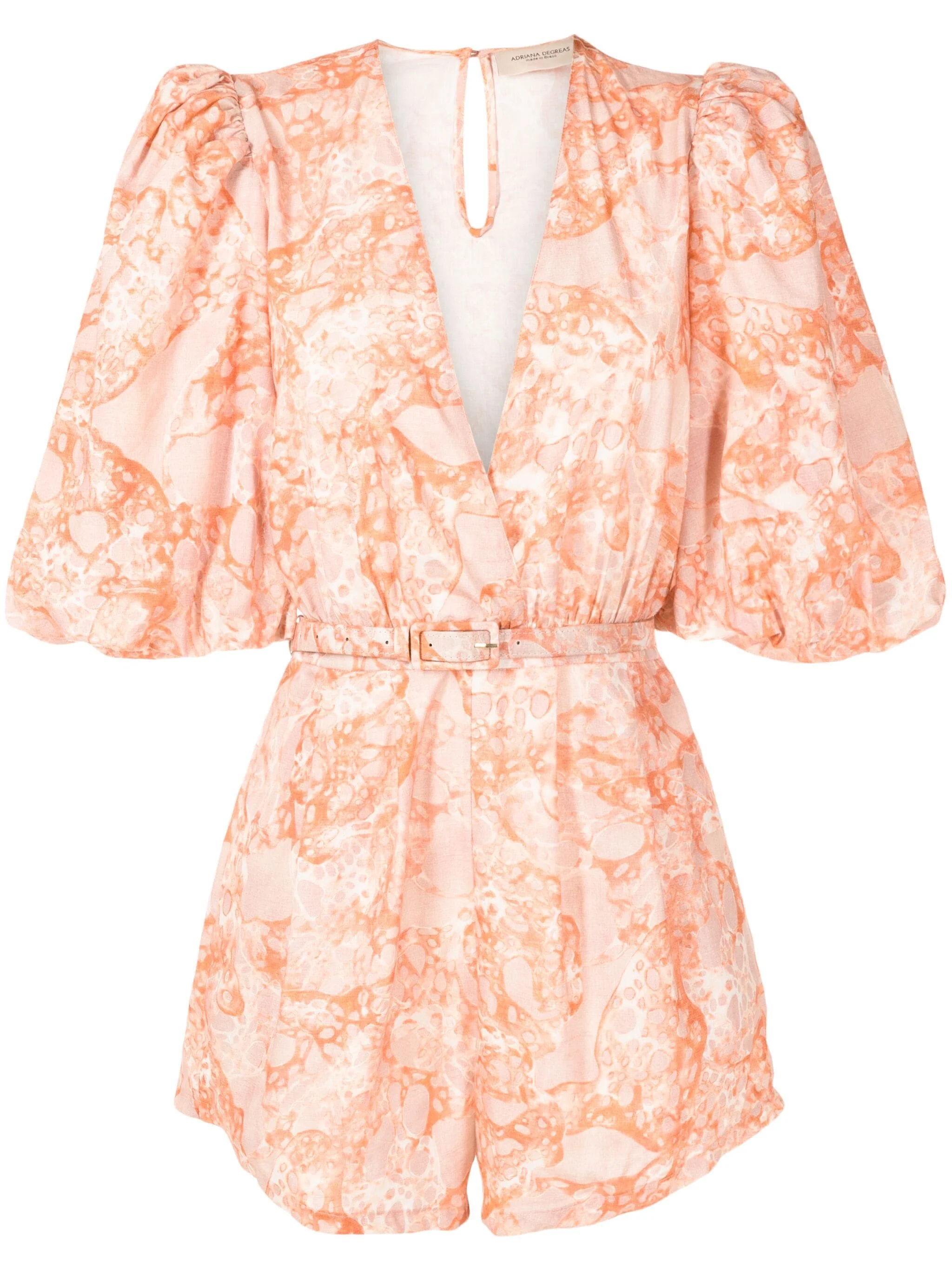 Bulles De Mer Puff Sleeve Playsuit - Image 4