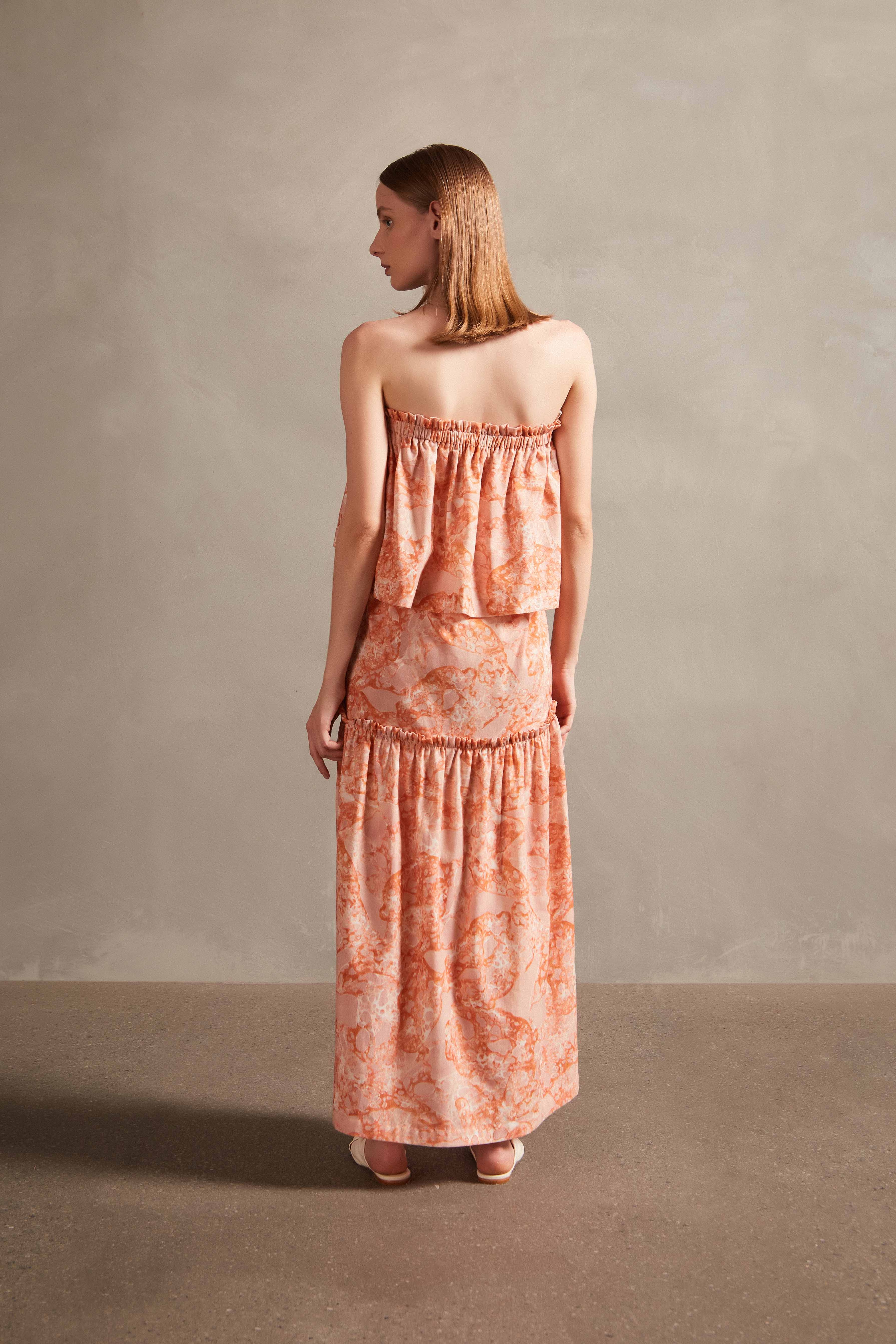 Bulles De Mer Ruffled Long Dress - Image 2