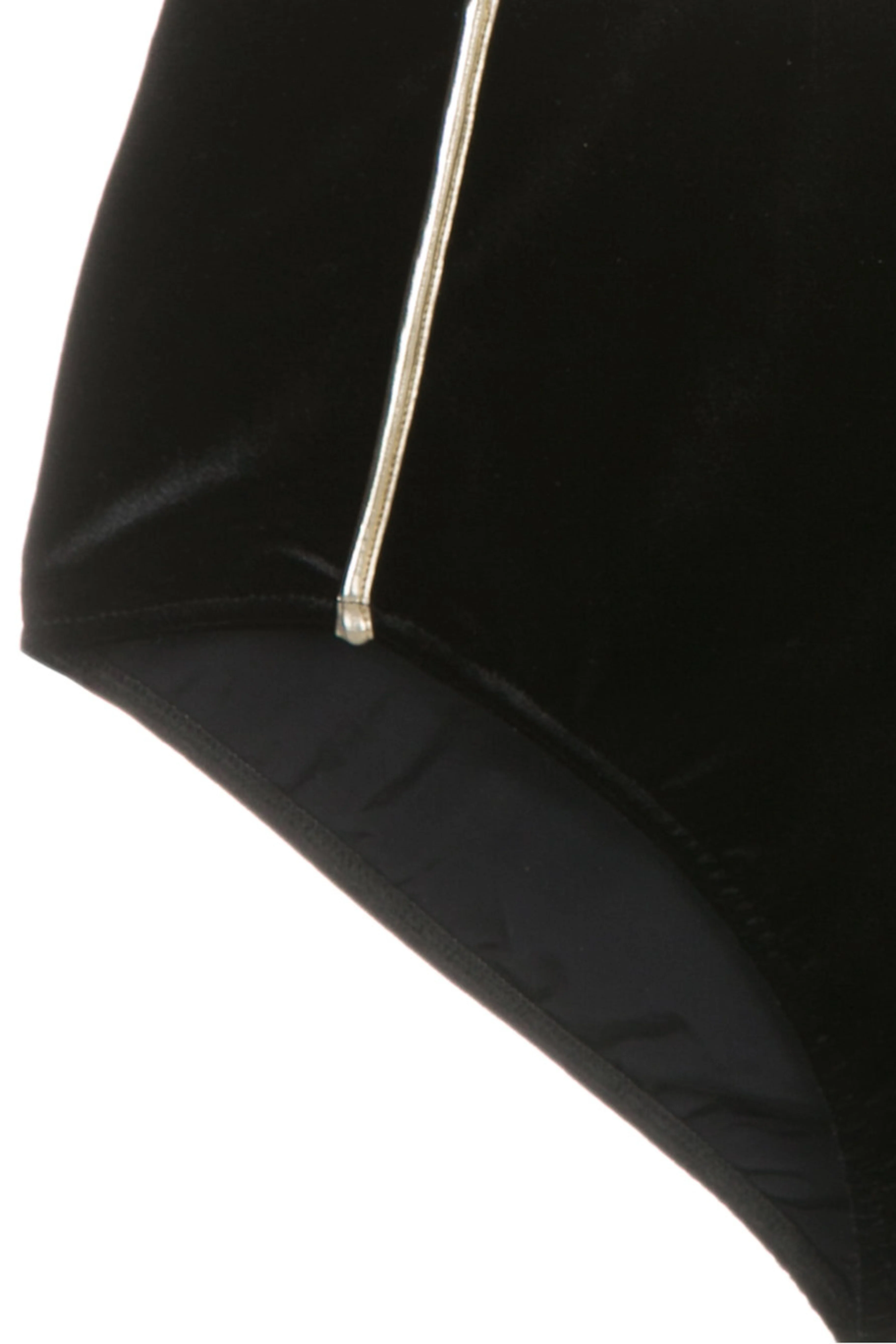 Cavaliere Velvet Hot Pants Bikini with Gold Detail - Image 4