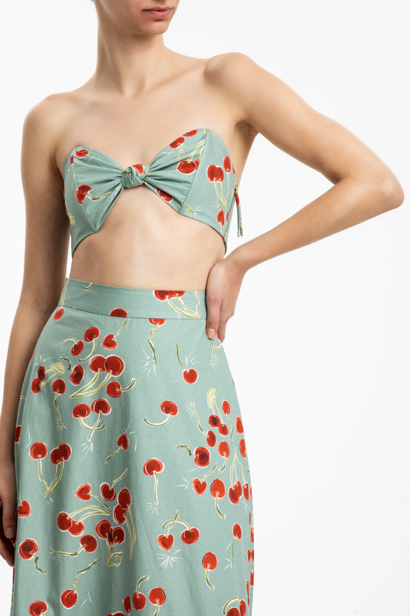 Cherry Bomb Strapless Top - Image 4