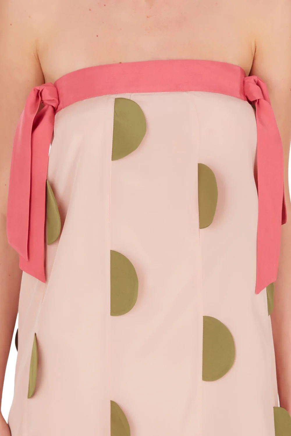 Colors Strapless Midi Dress - Image 3