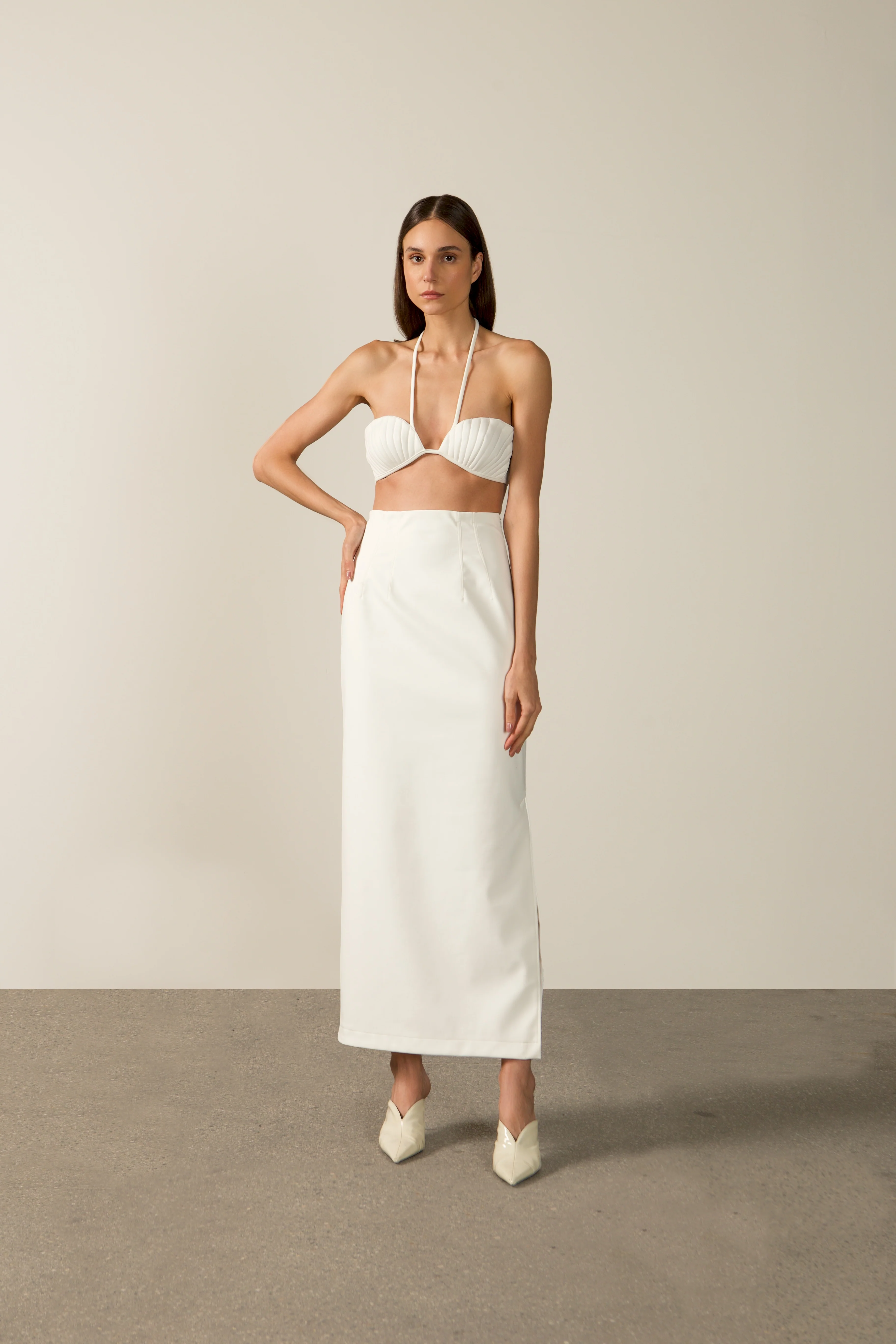 Coquille De Mer Halterneck Bikini - Image 4