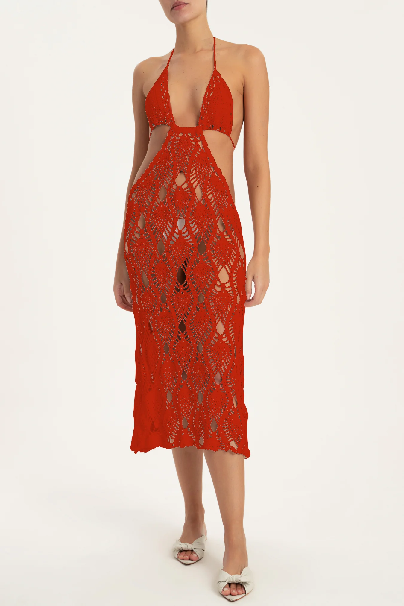 Crochet Long Dress - Image 2