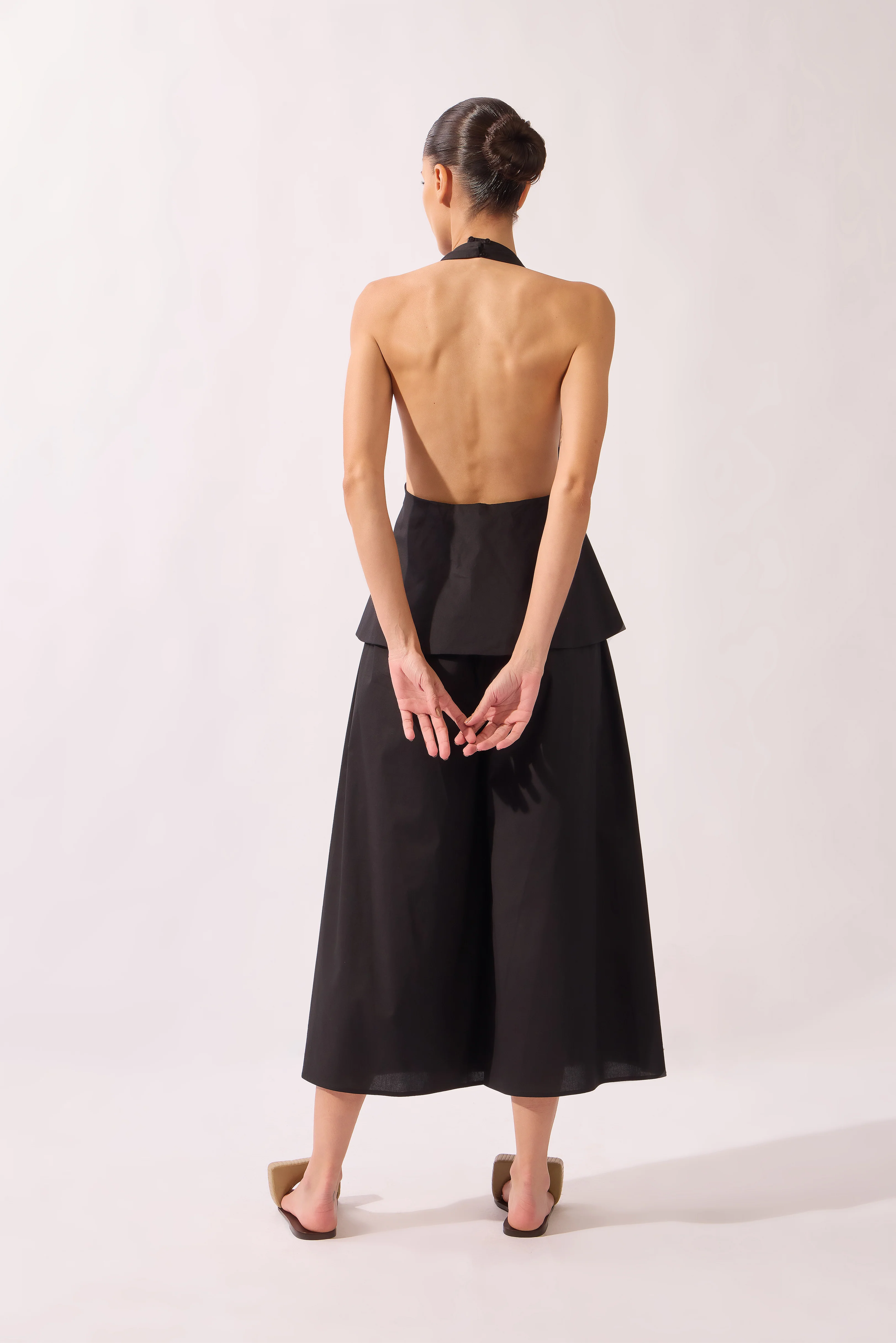 Cropped Wide-Leg Pants - Image 2