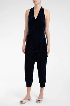 Drop-crotch Velvet Pants - Image 5