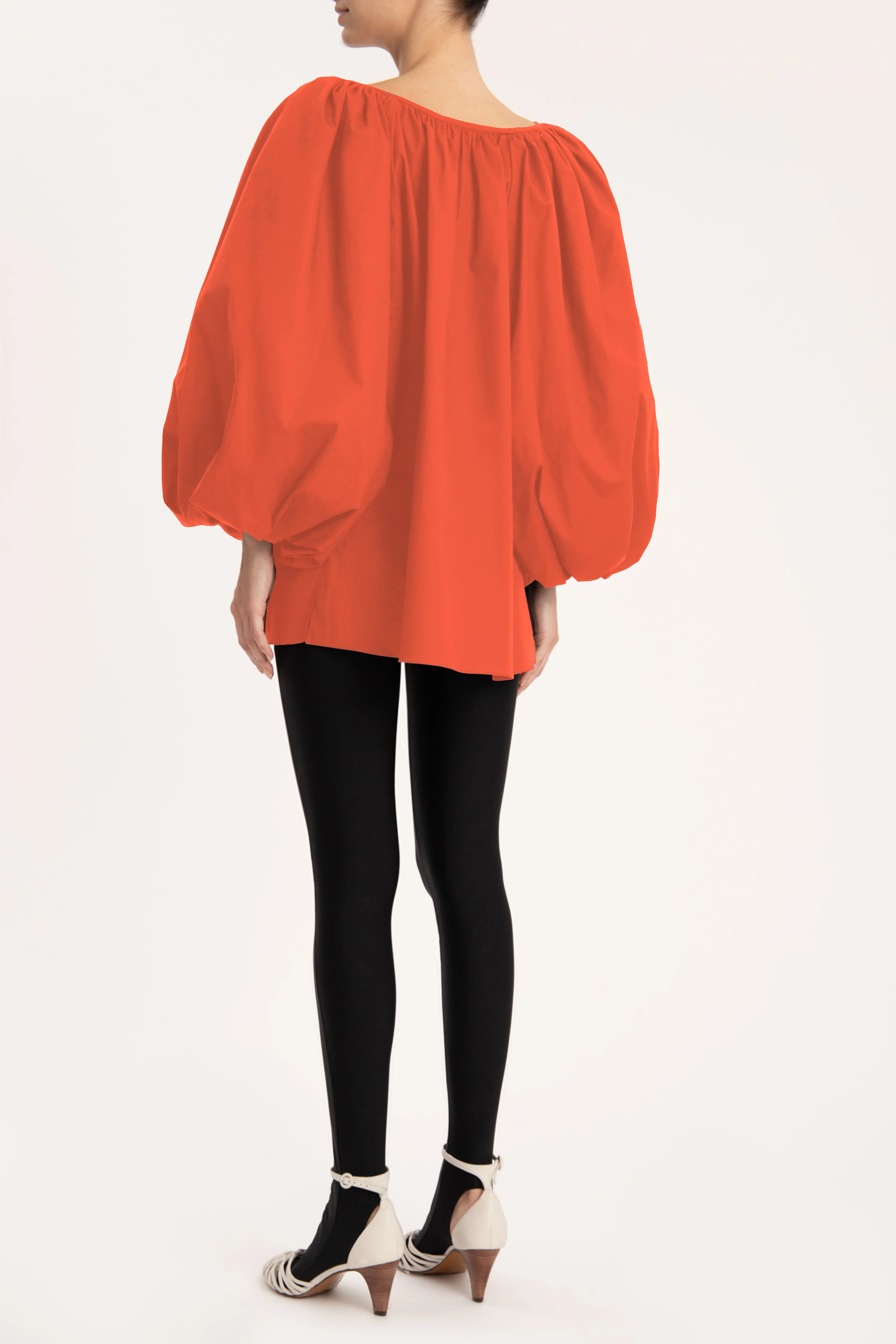 Effortless Chic Puff-Sleeved Blouse - Image 8