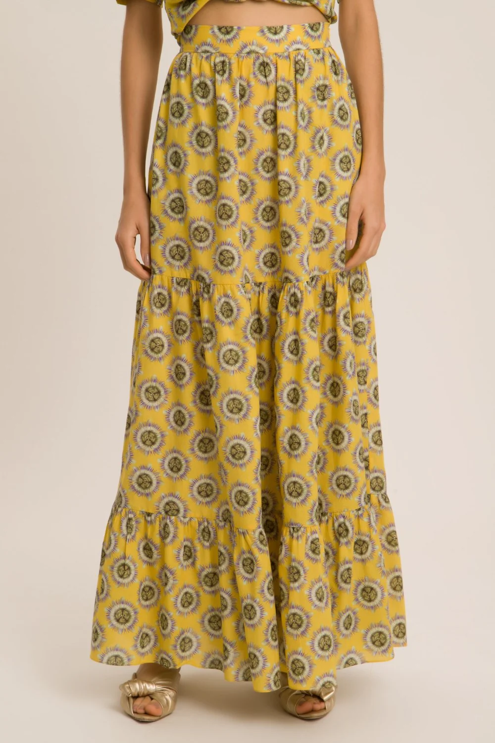 Exotic Passion Frilled Long Skirt - Image 3