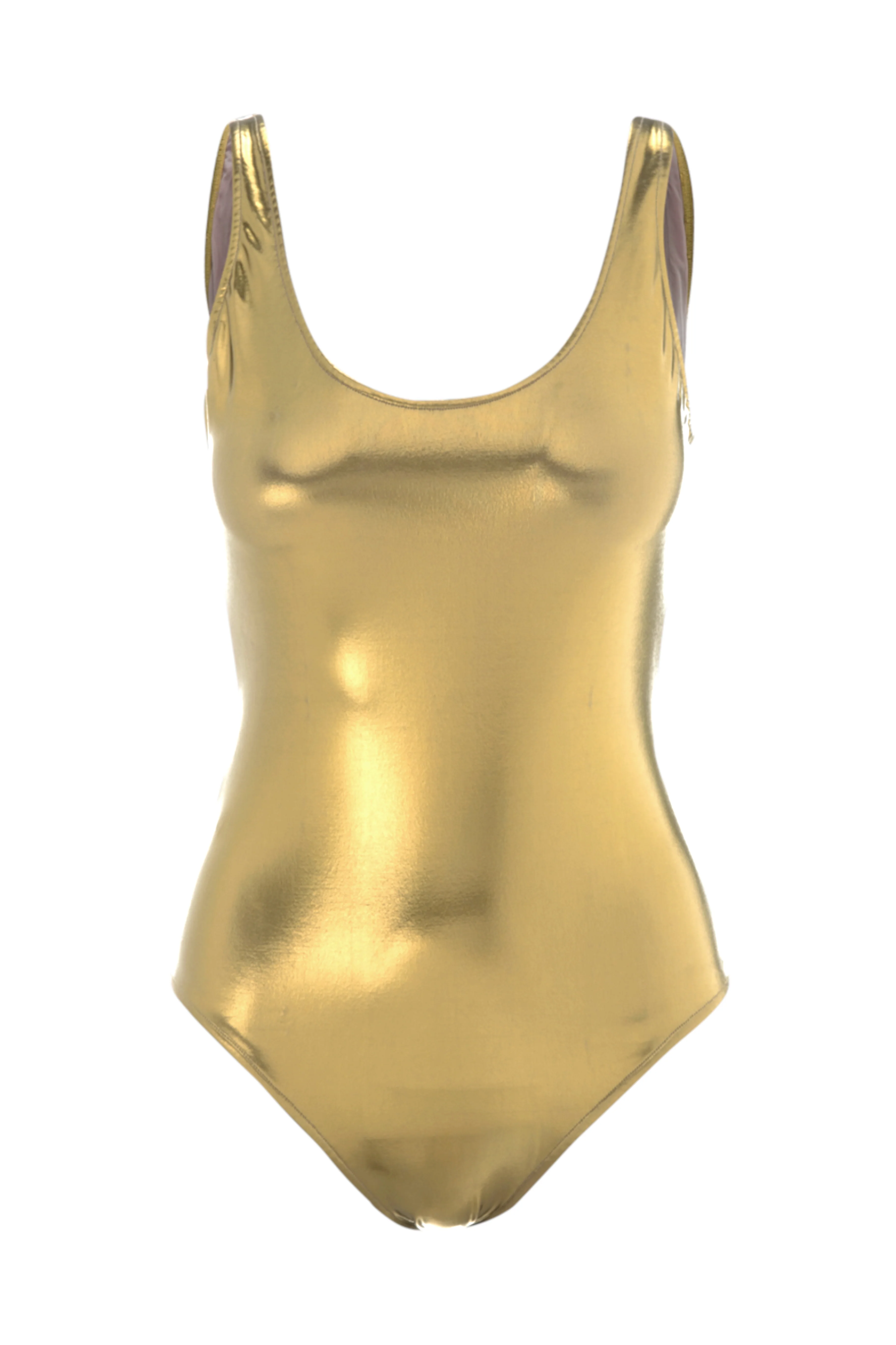 Fantasy Metallic Basic Swimsuit - Image 2