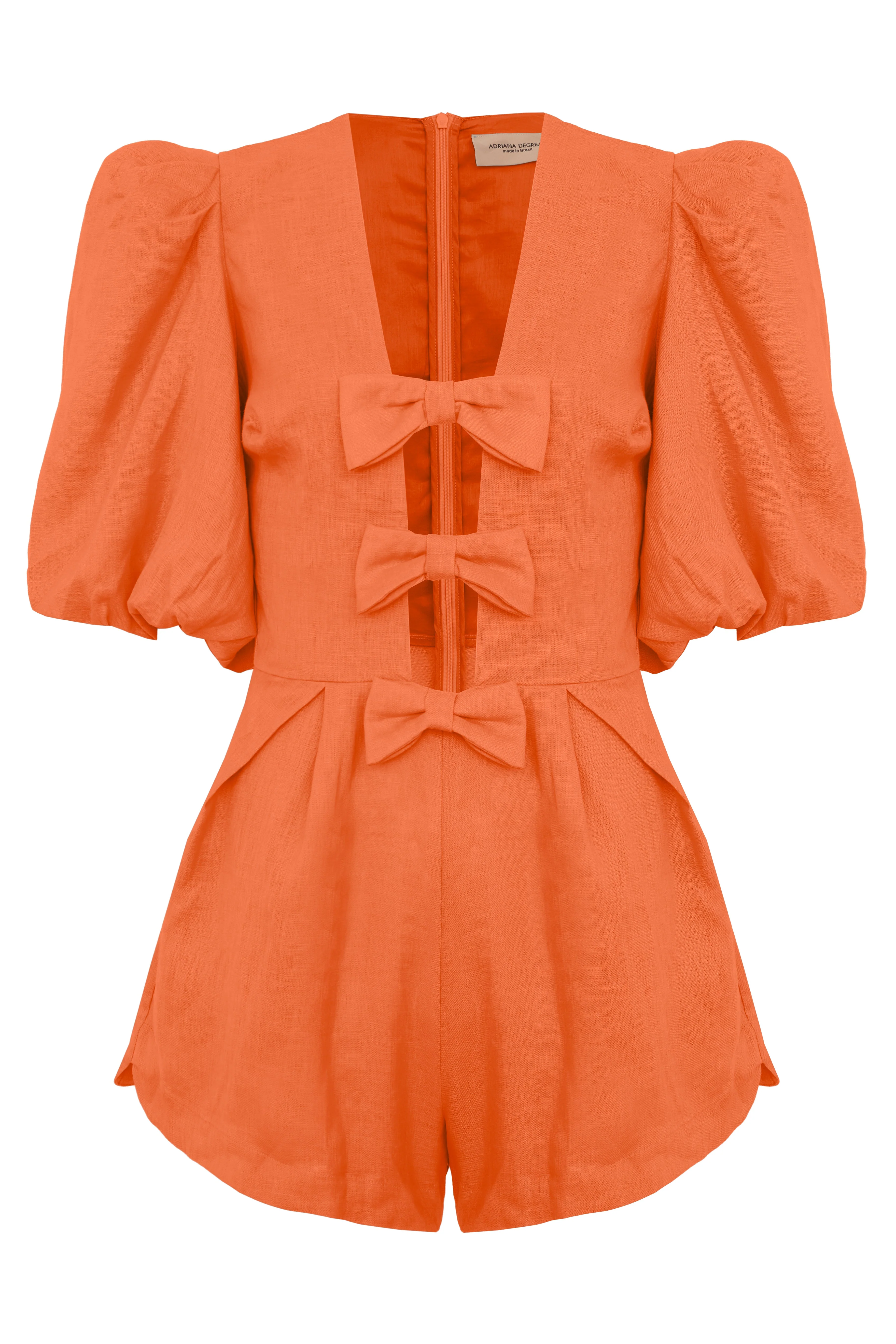 Fantasy Solid Playsuit with Bows - Image 16