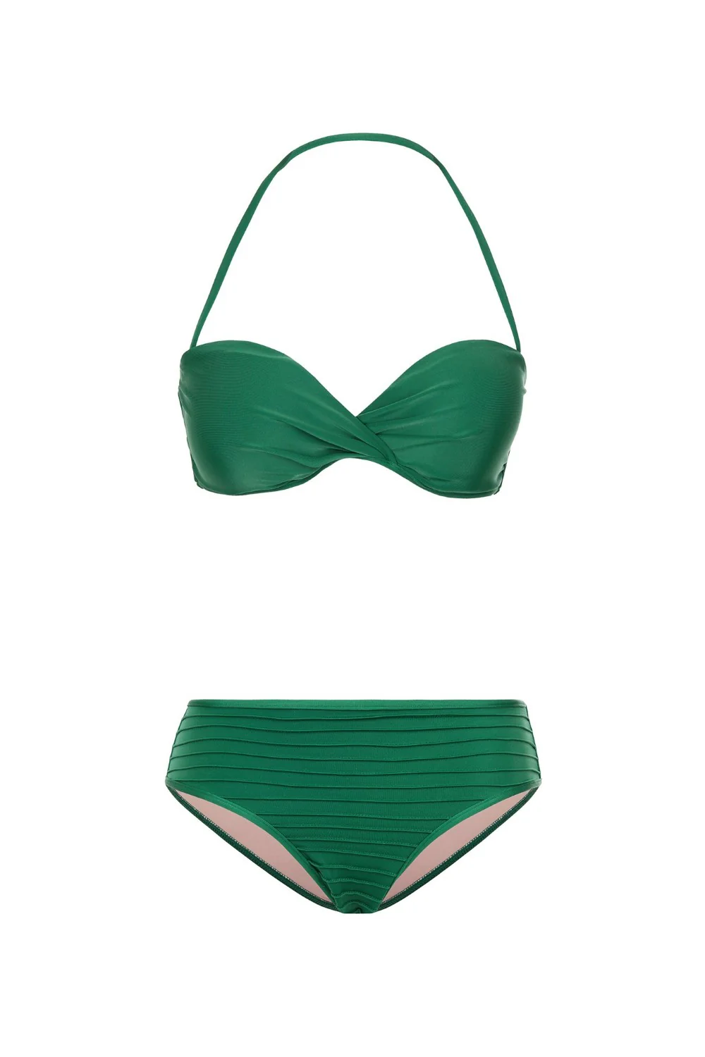 Fiore Solid Strapless Bikini - Image 4