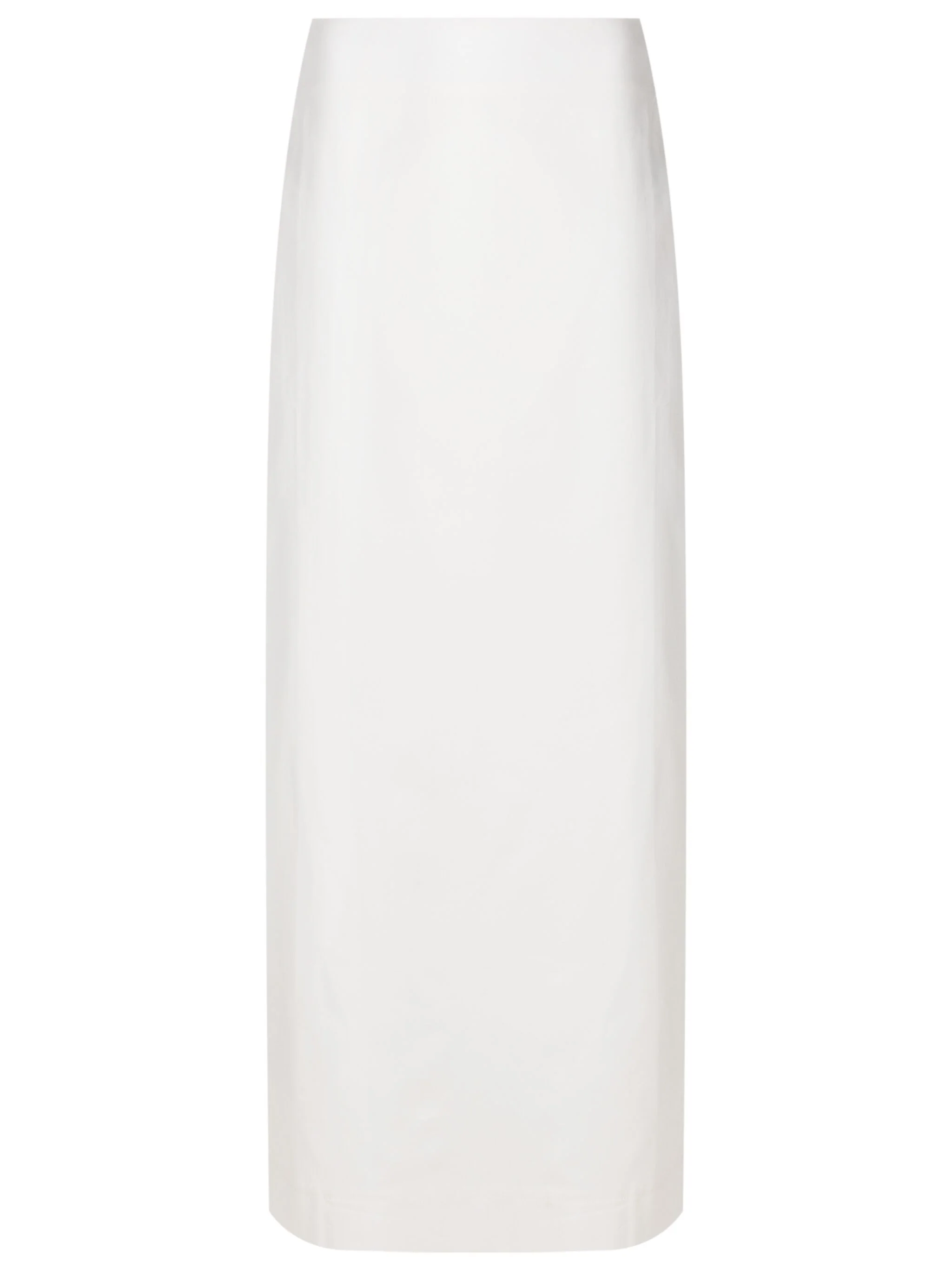Floral Solid High-Waisted Long Skirt - Image 6