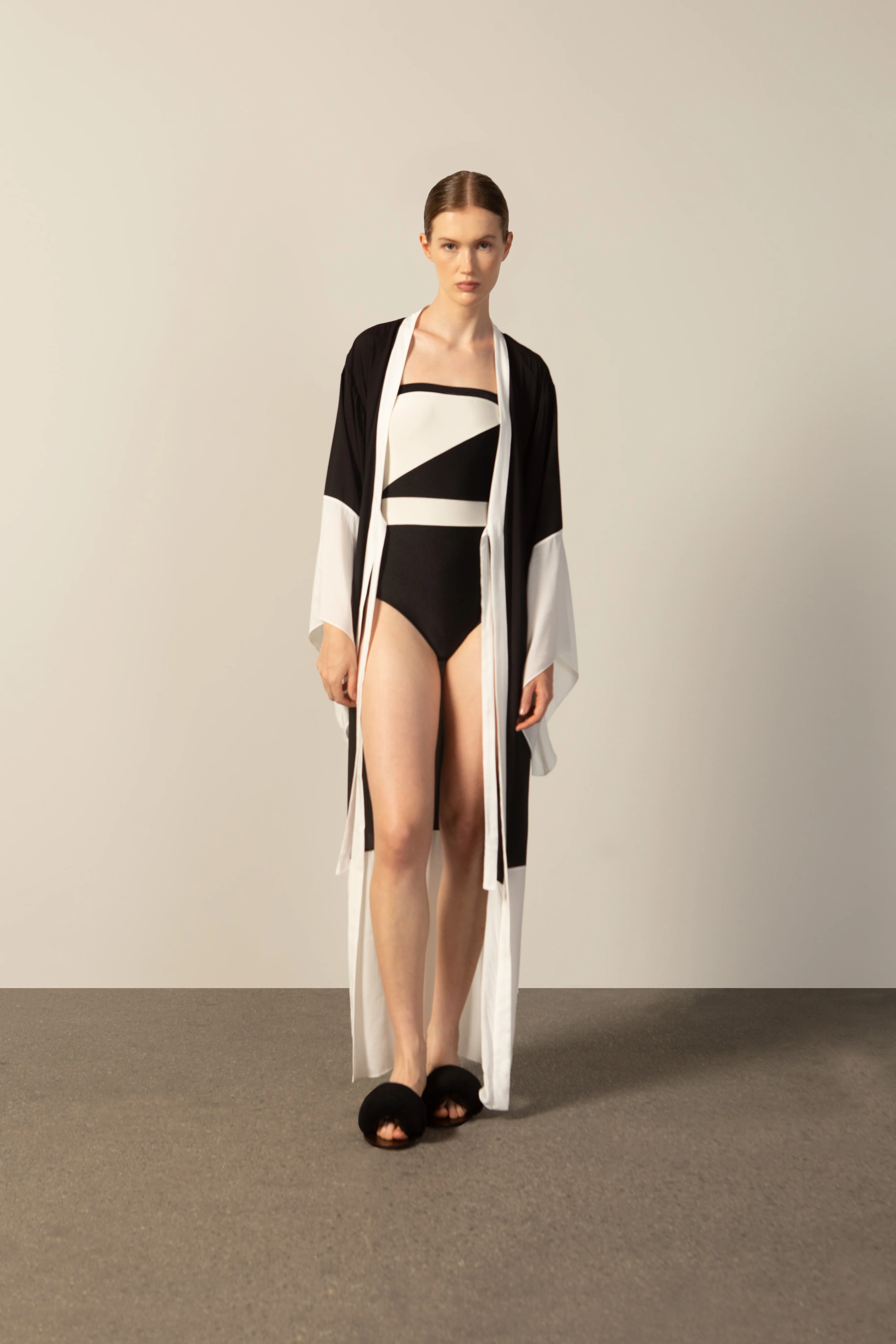 Geometric Long Robe - Image 5