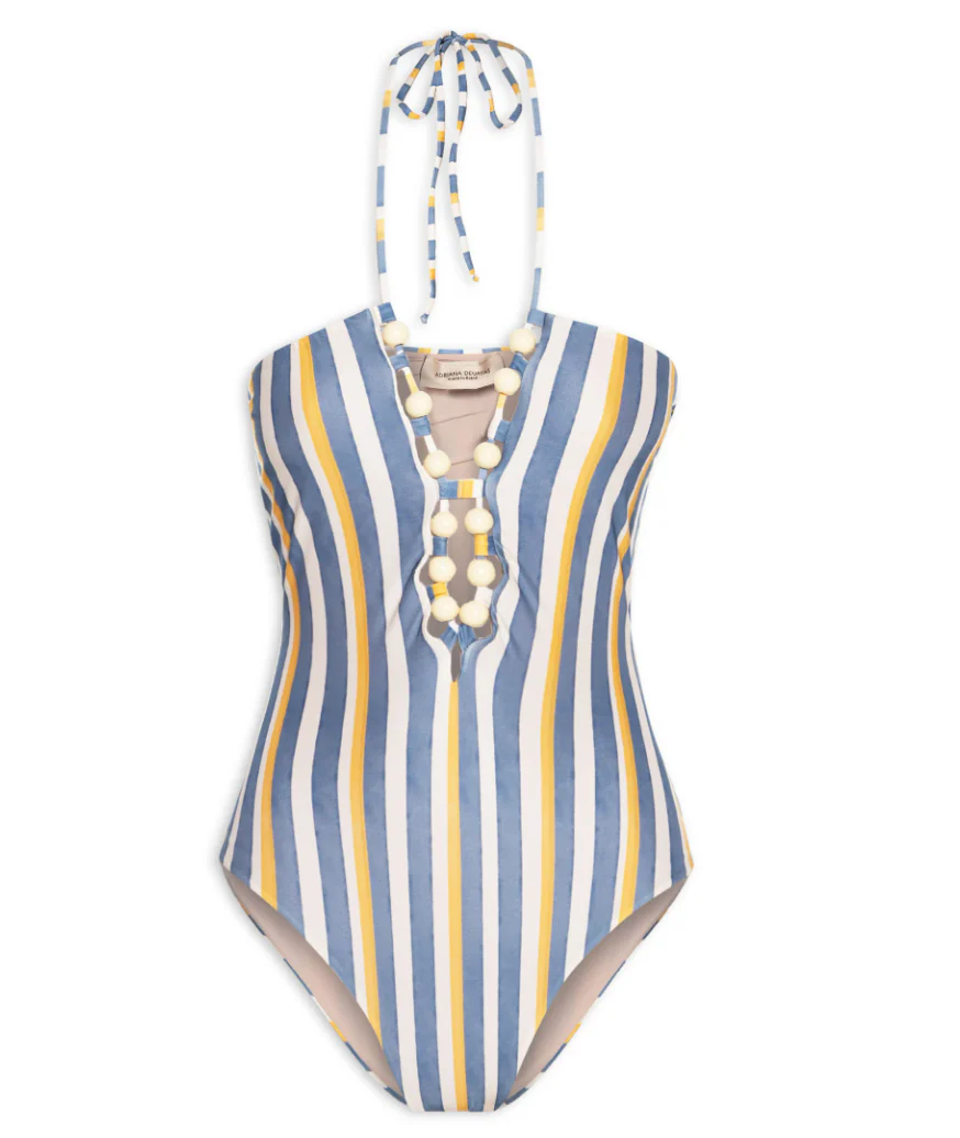 Golden Age Halterneck Swimsuit - Image 3