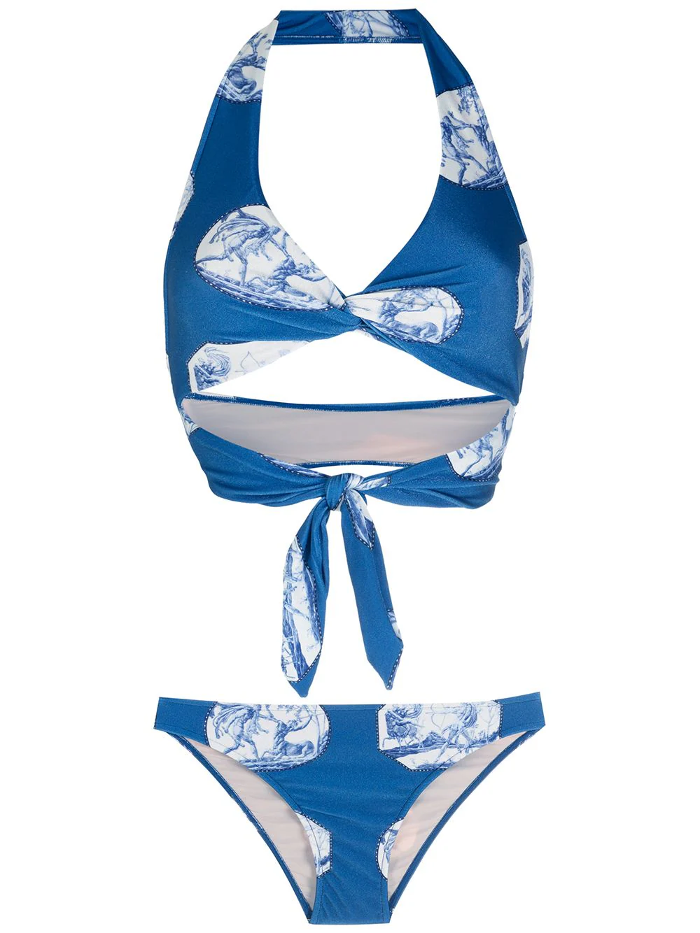 Greek Scenes Halterneck Bikini - Image 5