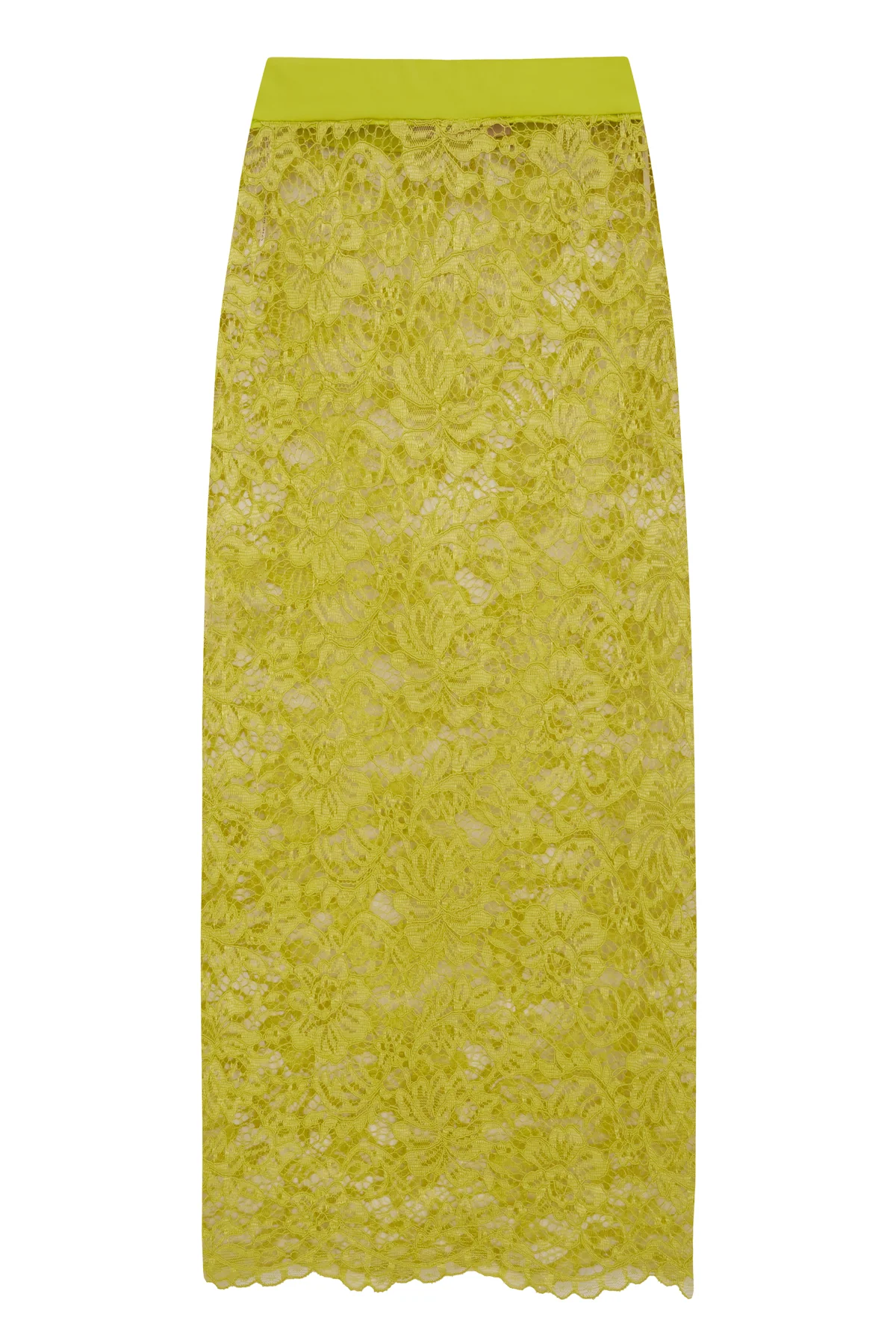 Guipure Lace Top & Skirt Feathered Set - Image 10