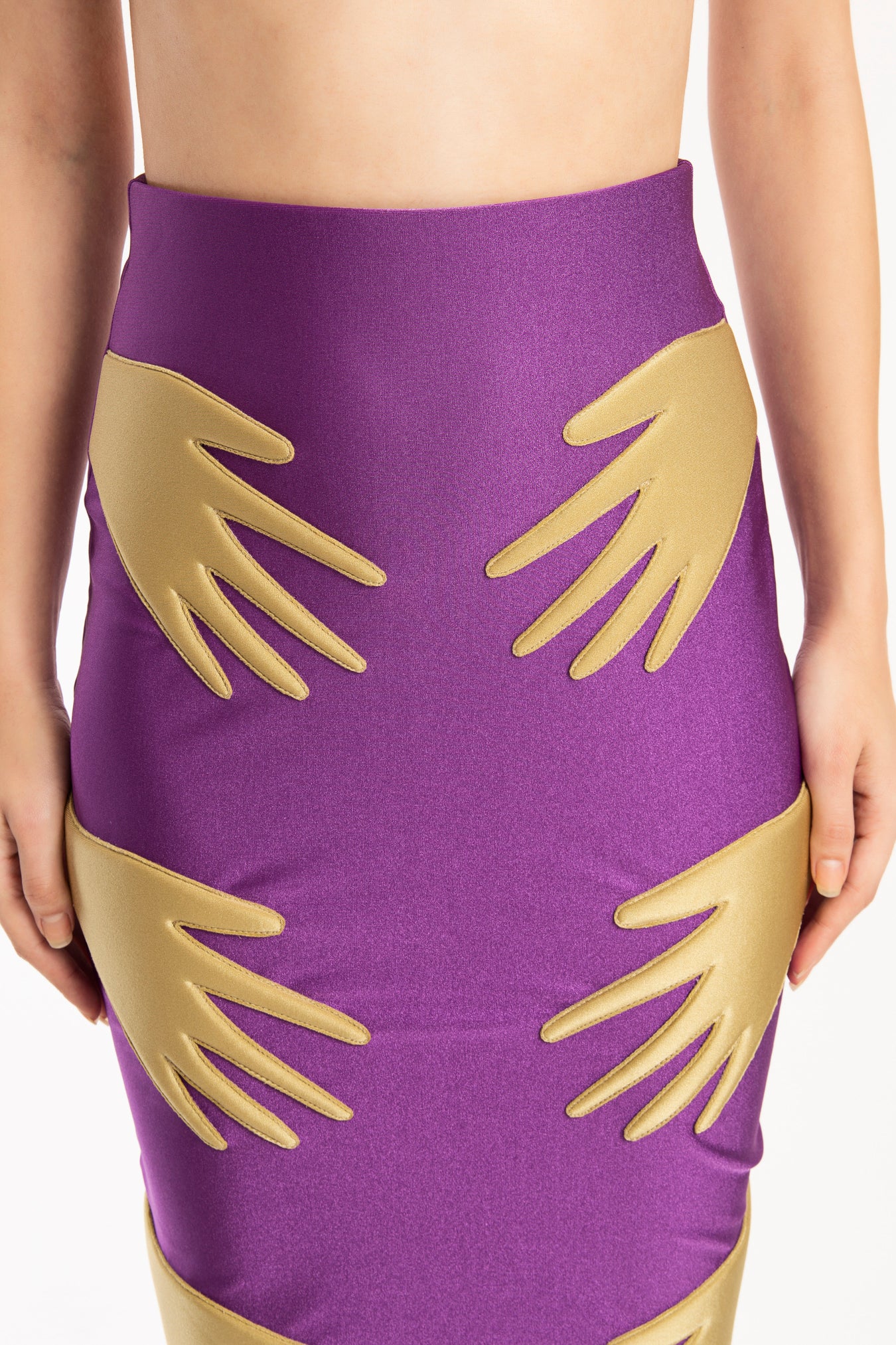 Hands Midi Skirt - Image 5