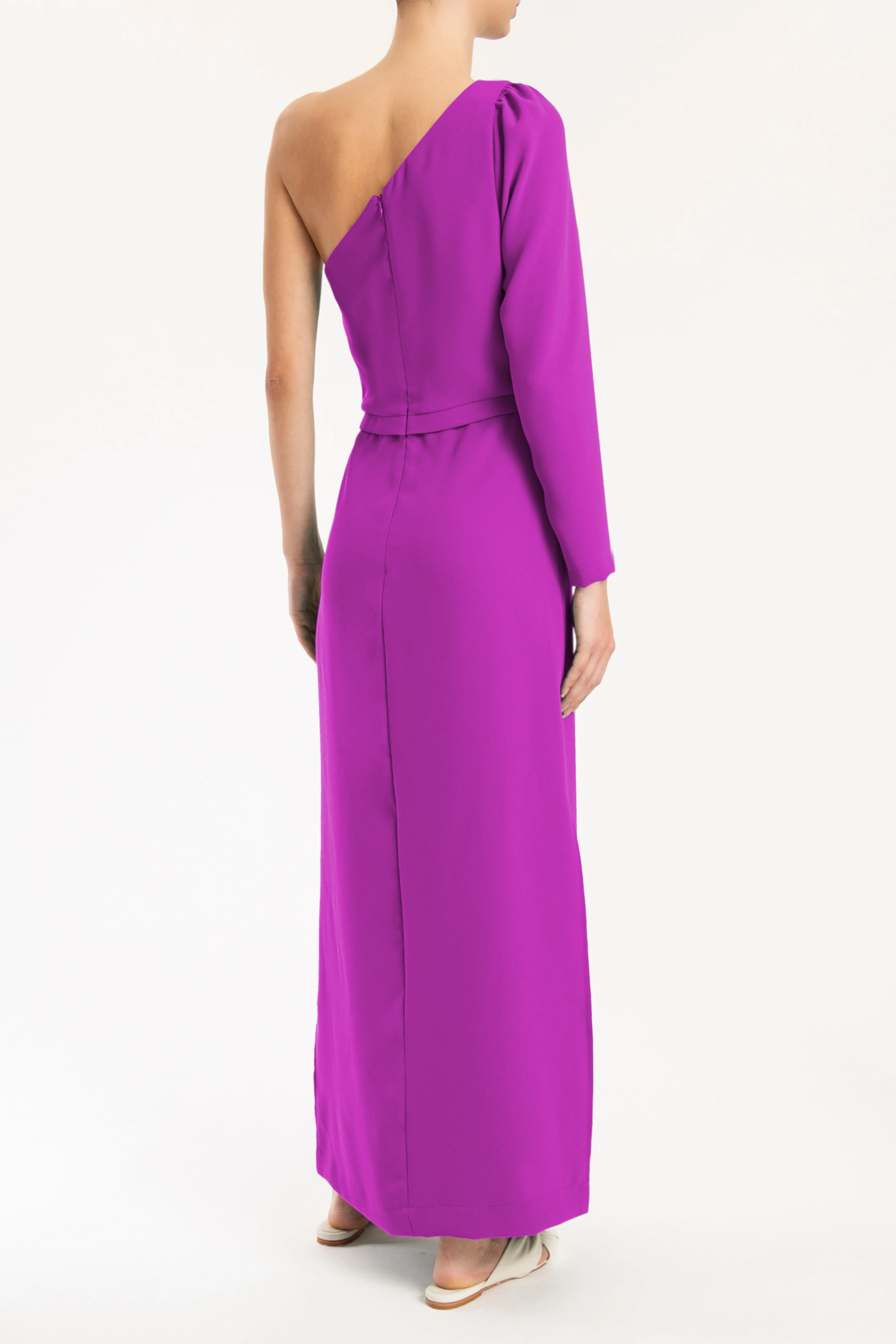 Hands One-Shoulder Long Dress - Image 4