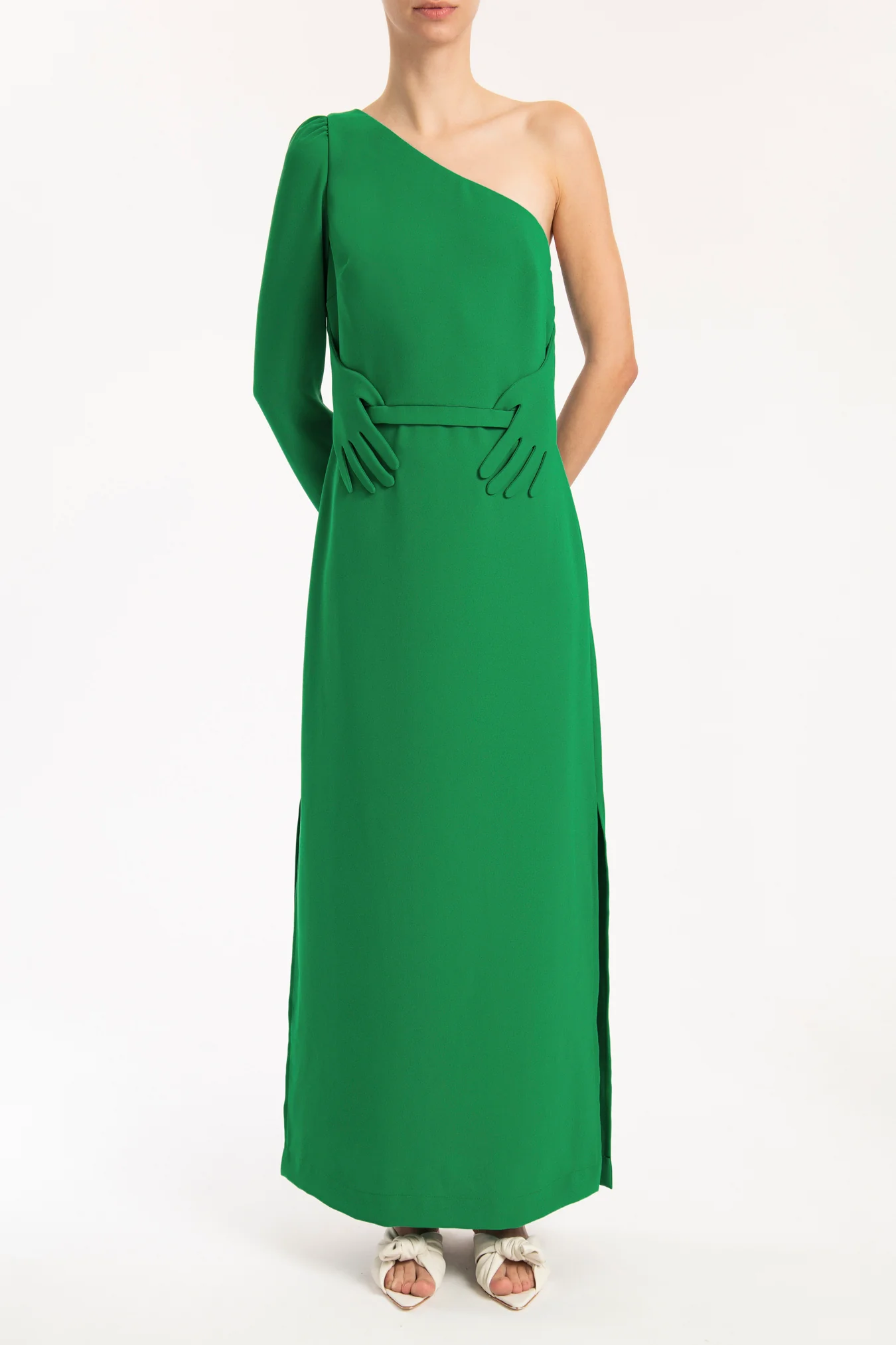 Hands One-Shoulder Long Dress - Image 6