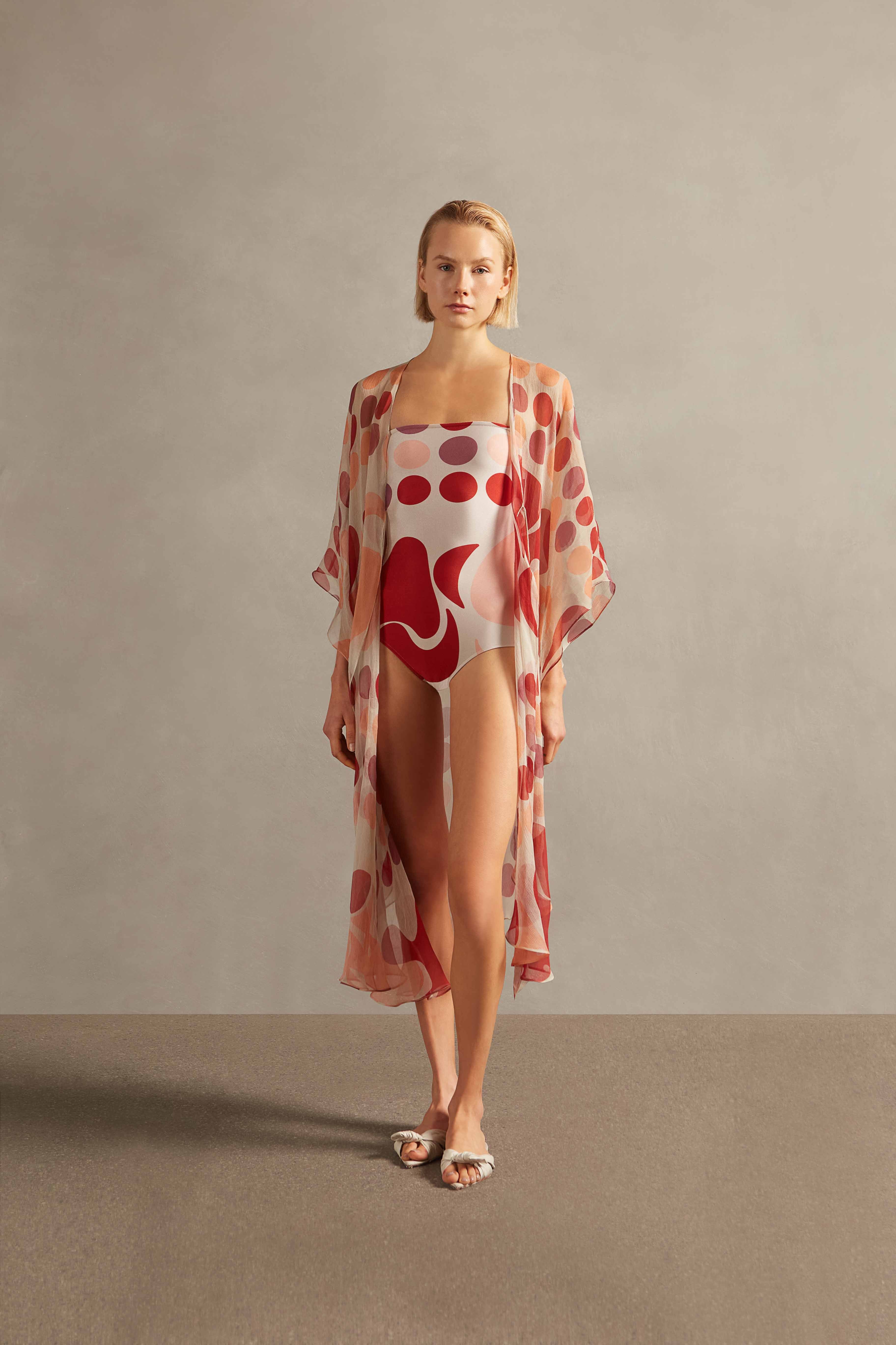 Jellyfish Strapless Swimsuit - Image 3
