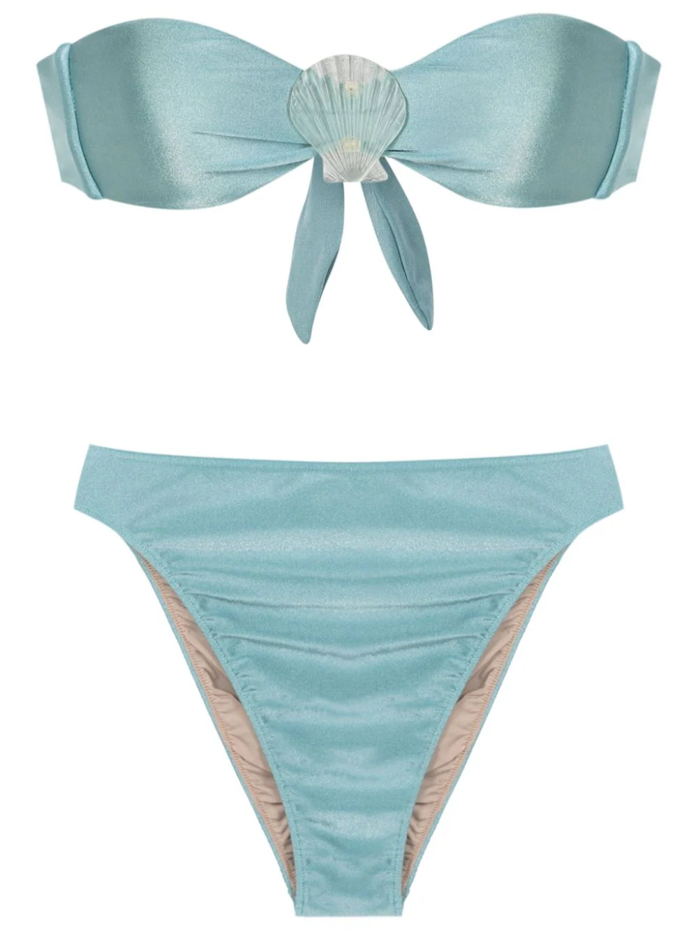 La Mer Seashell Strapless Bikini - Image 4