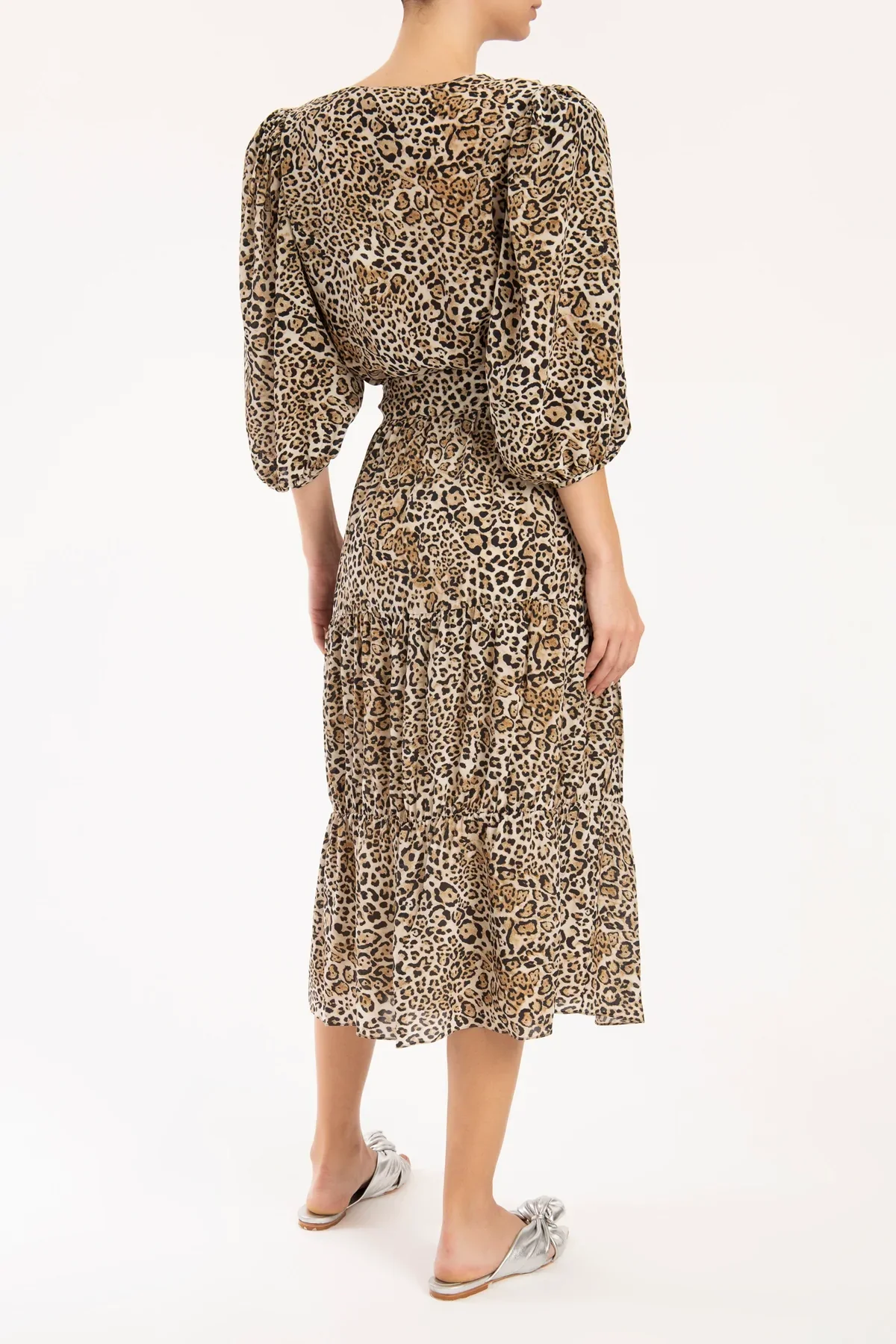 Leopard Frilled Skirt - Image 2
