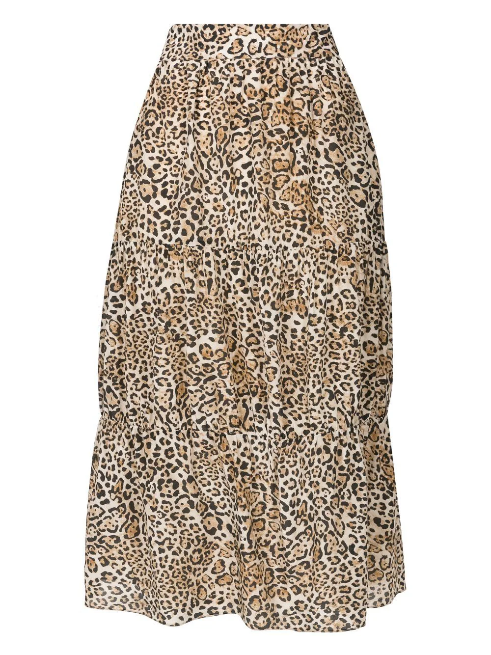 Leopard Frilled Skirt - Image 4