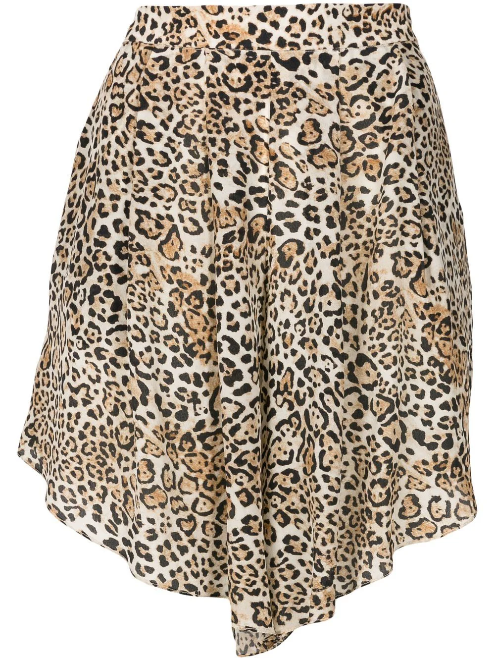 Leopard Pleated Shorts - Image 4