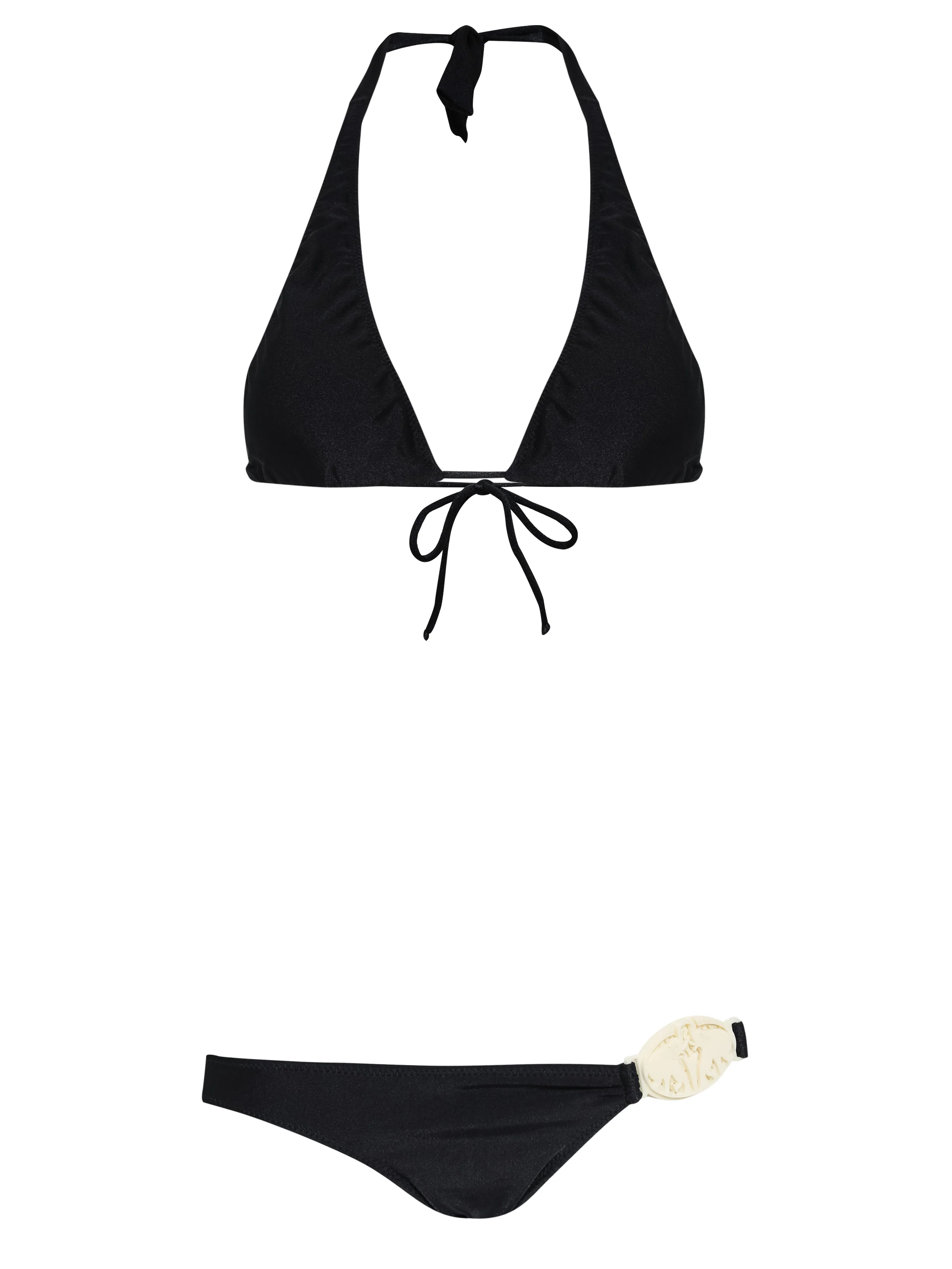 Long Triangle Bikini With Elephant Buckle - Image 3