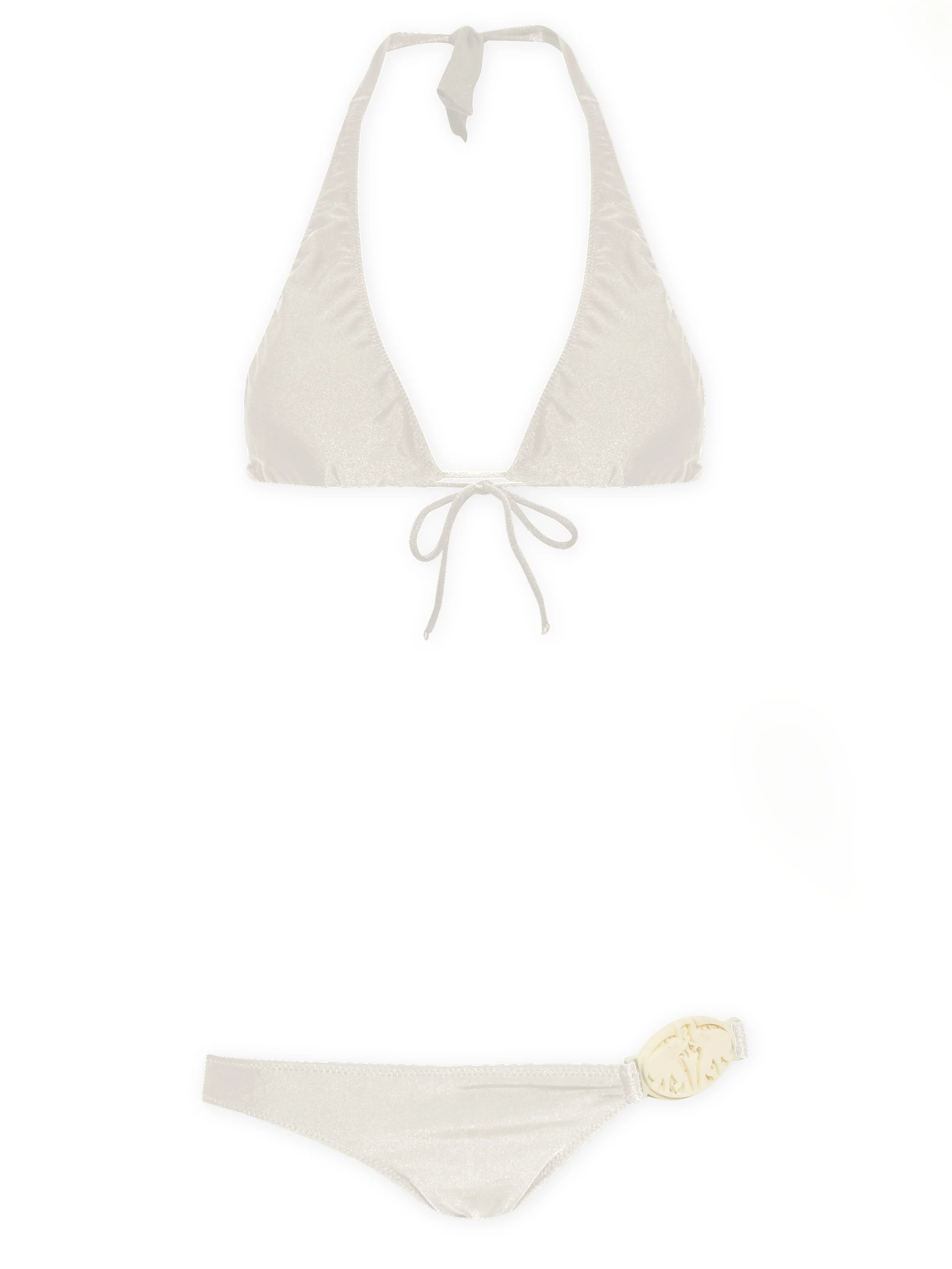 Long Triangle Bikini With Elephant Buckle - Image 4