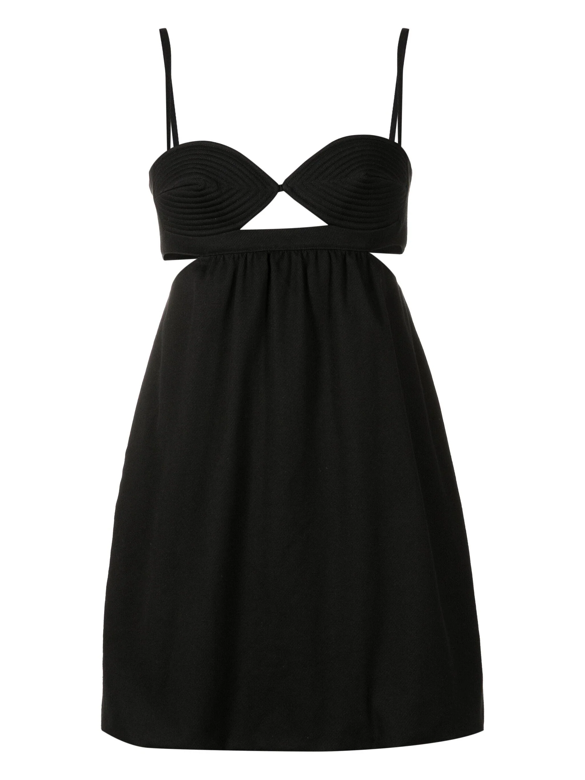 Matelasse Cotton Blend Short Dress - Image 4