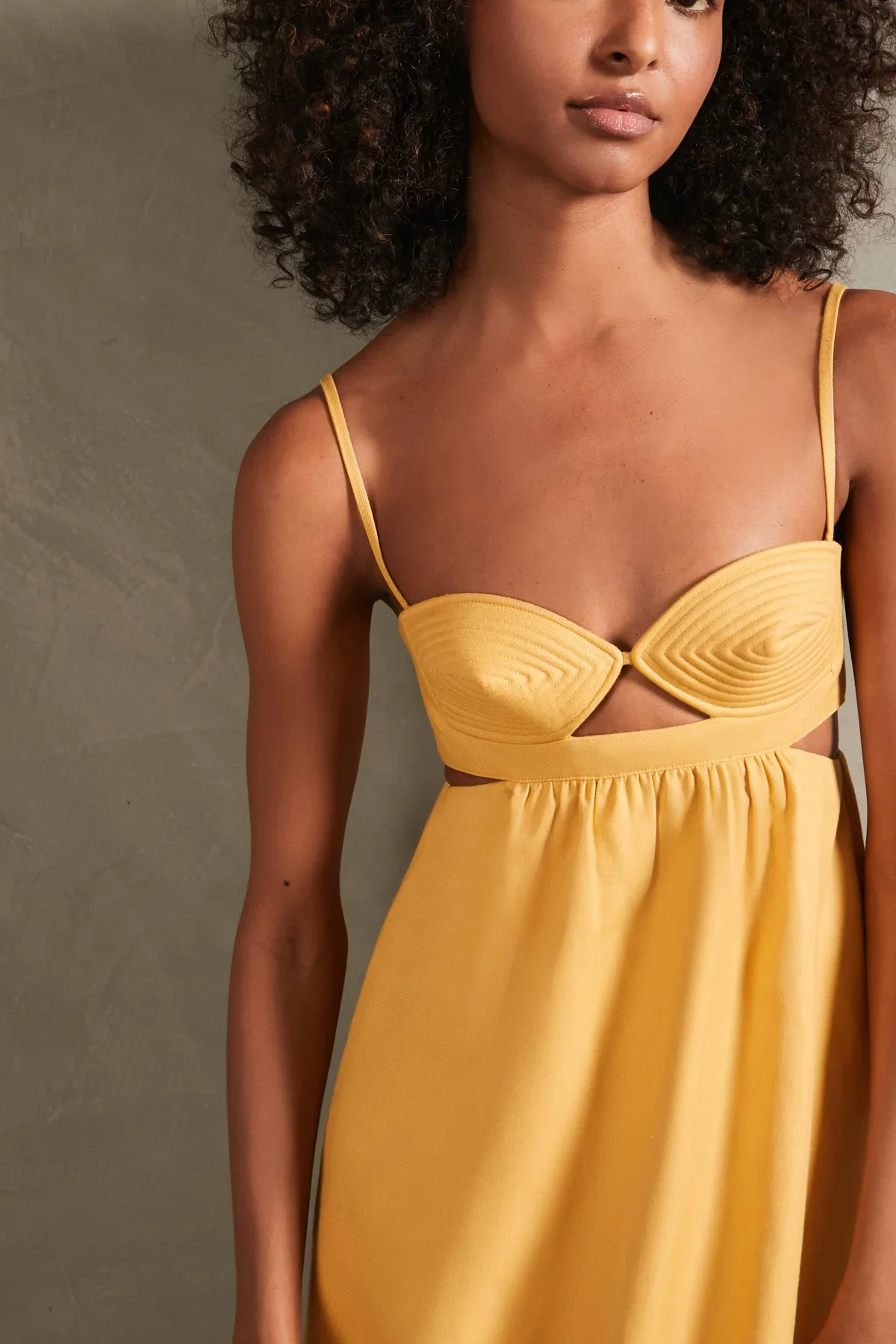 Matelasse Cotton Long Dress - Image 4