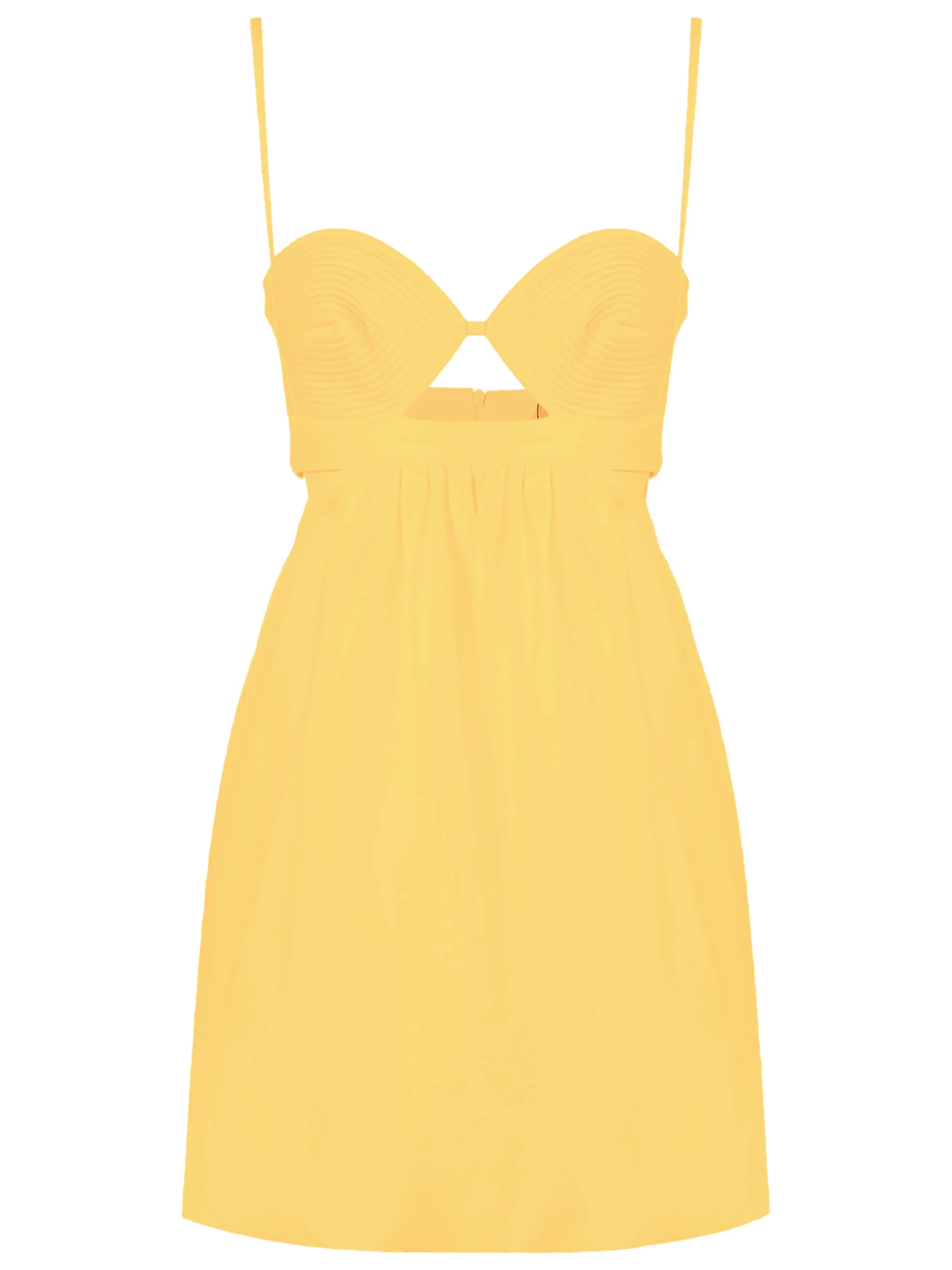 Matelasse Cotton Short Dress - Image 7