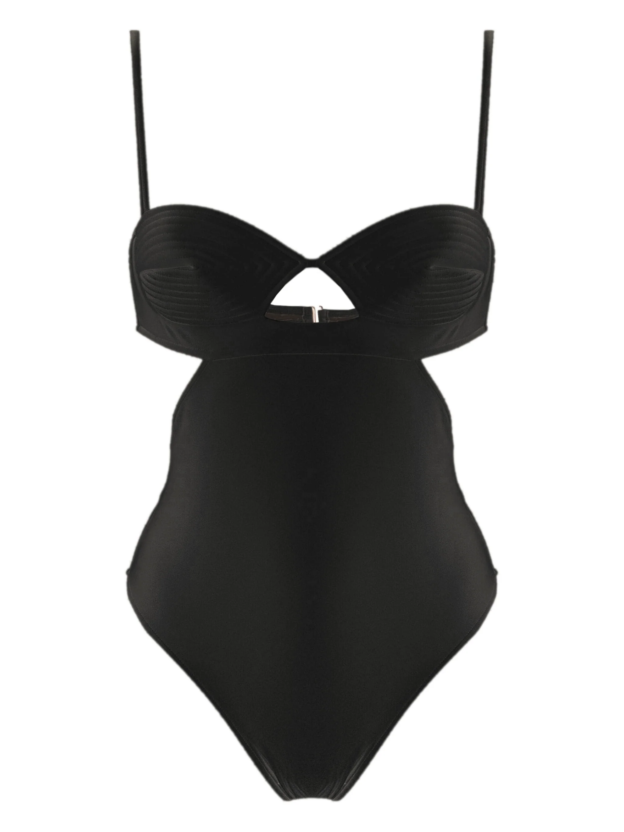 Matelasse Cut-Out Swimsuit - Image 6
