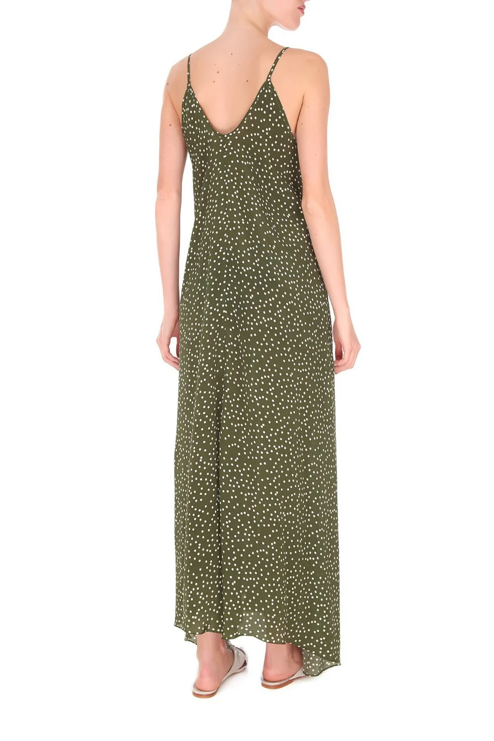 Mille Punti Long Dress with Straps - Image 4