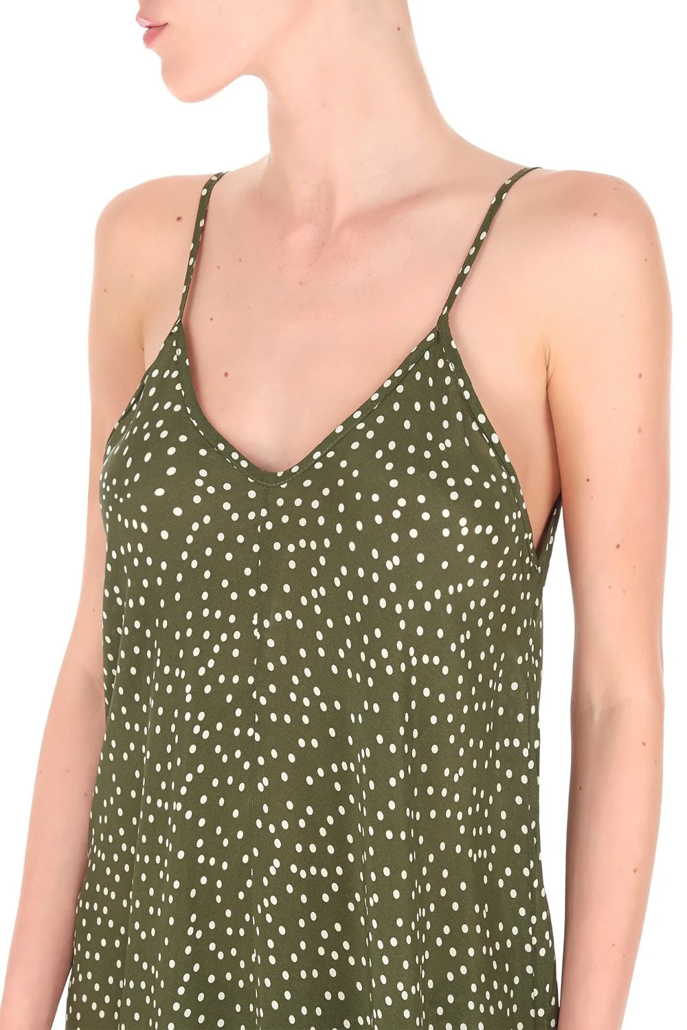 Mille Punti Long Dress with Straps - Image 5