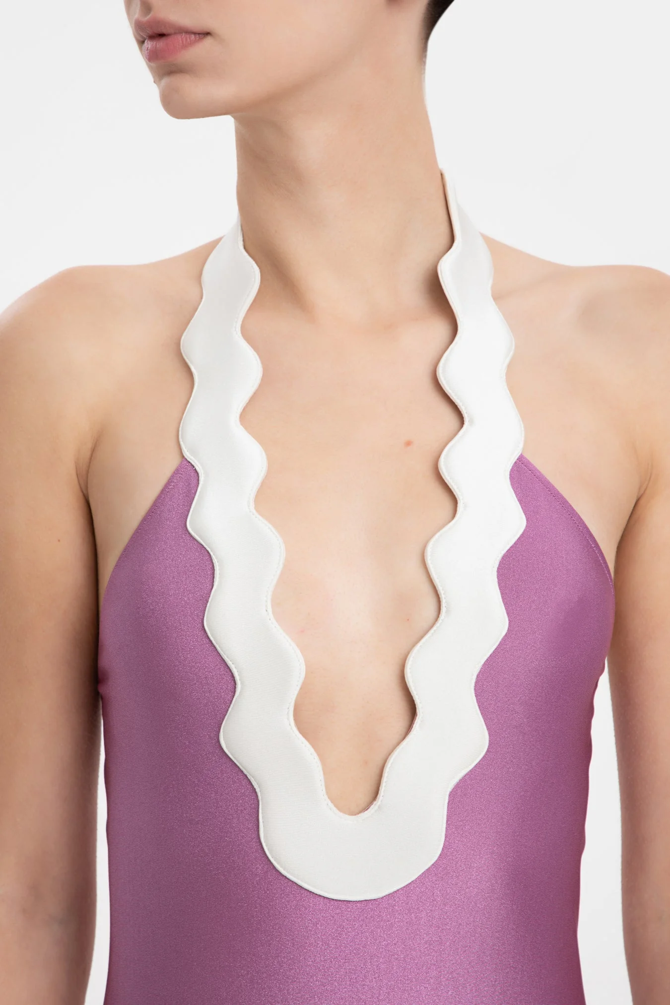 Moves High-leg Halterneck Swimsuit - Image 2