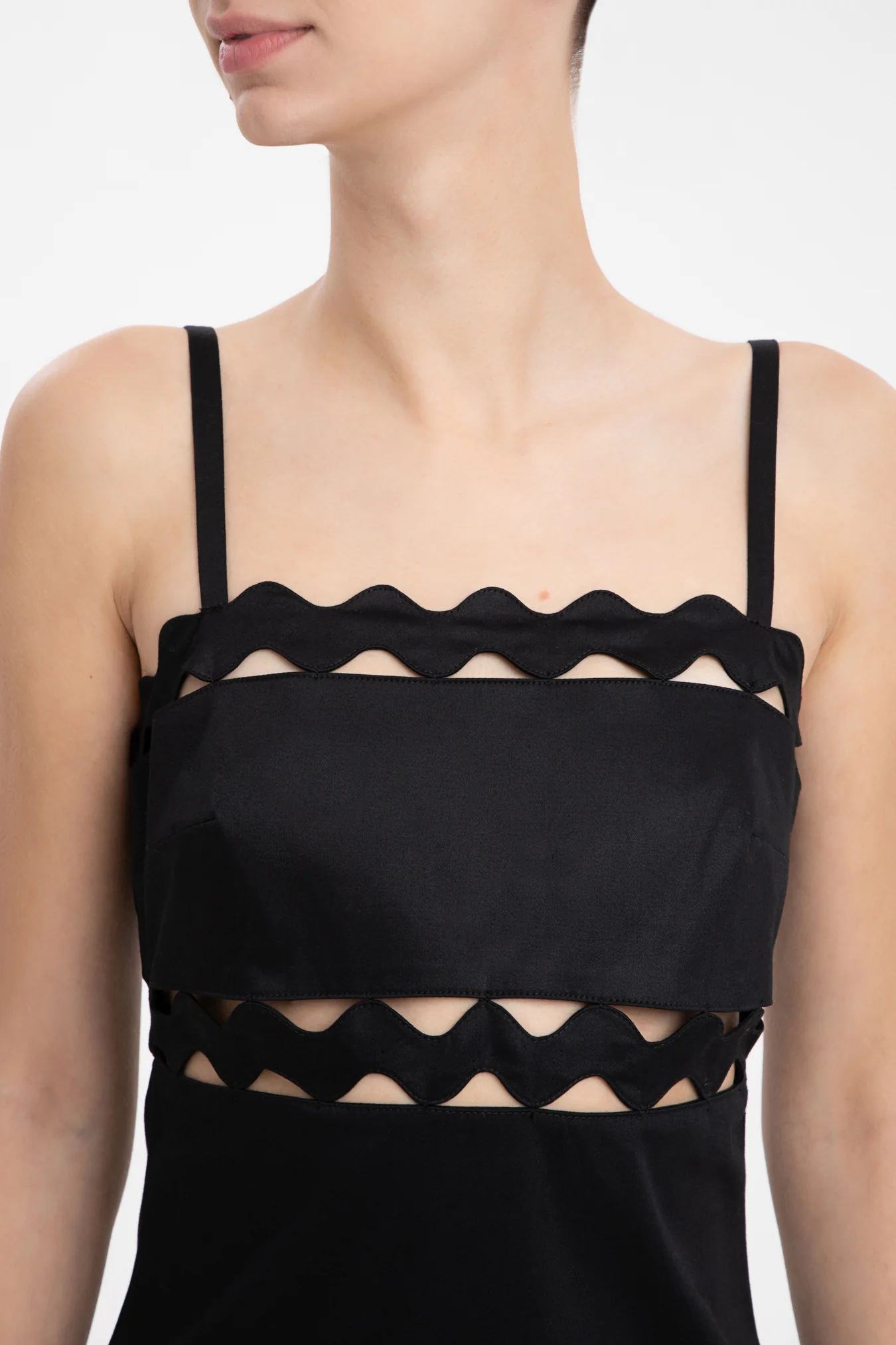 Moves Midi Dress With Straps - Image 2
