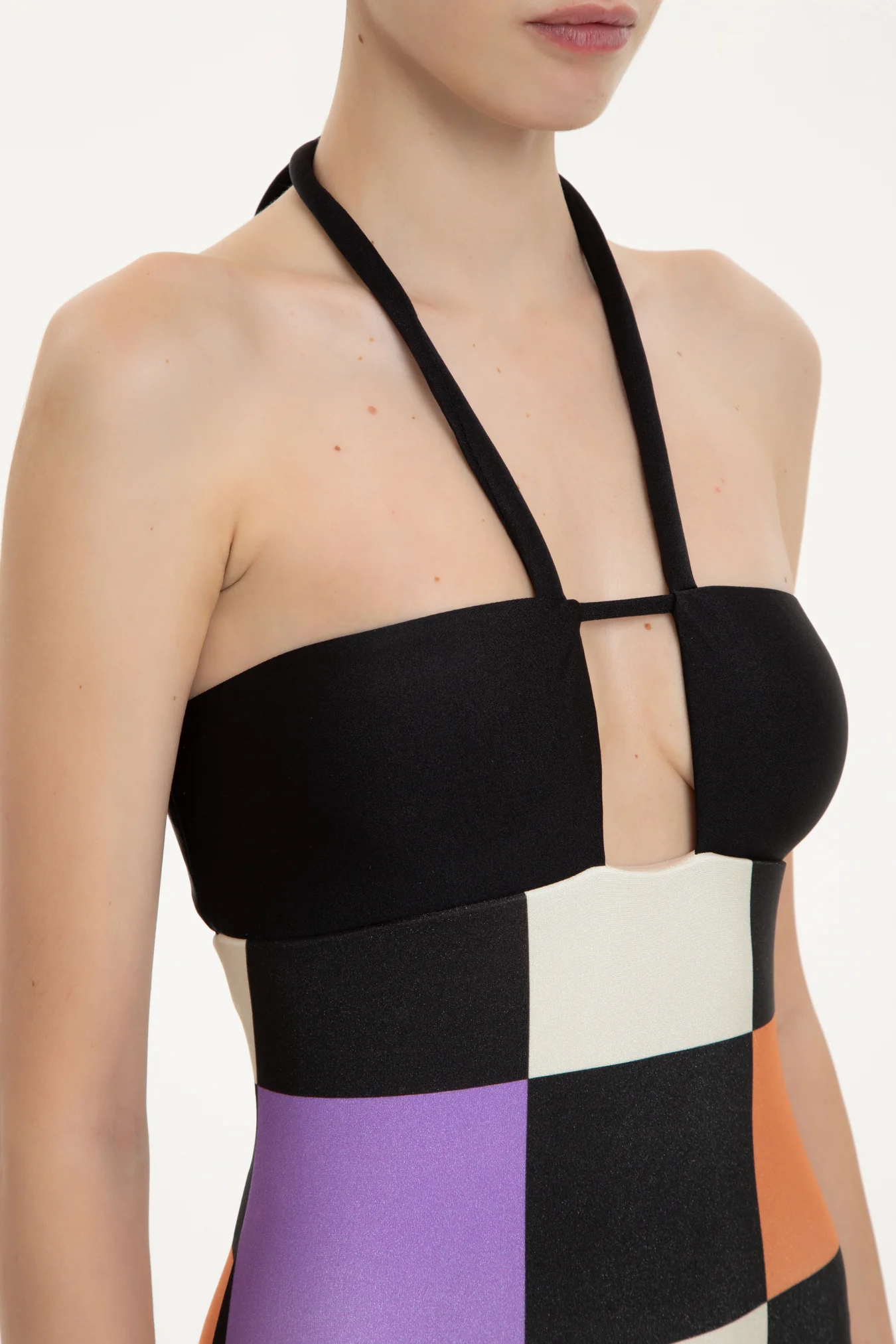 New Age Cut-Out Swimsuit - Image 3