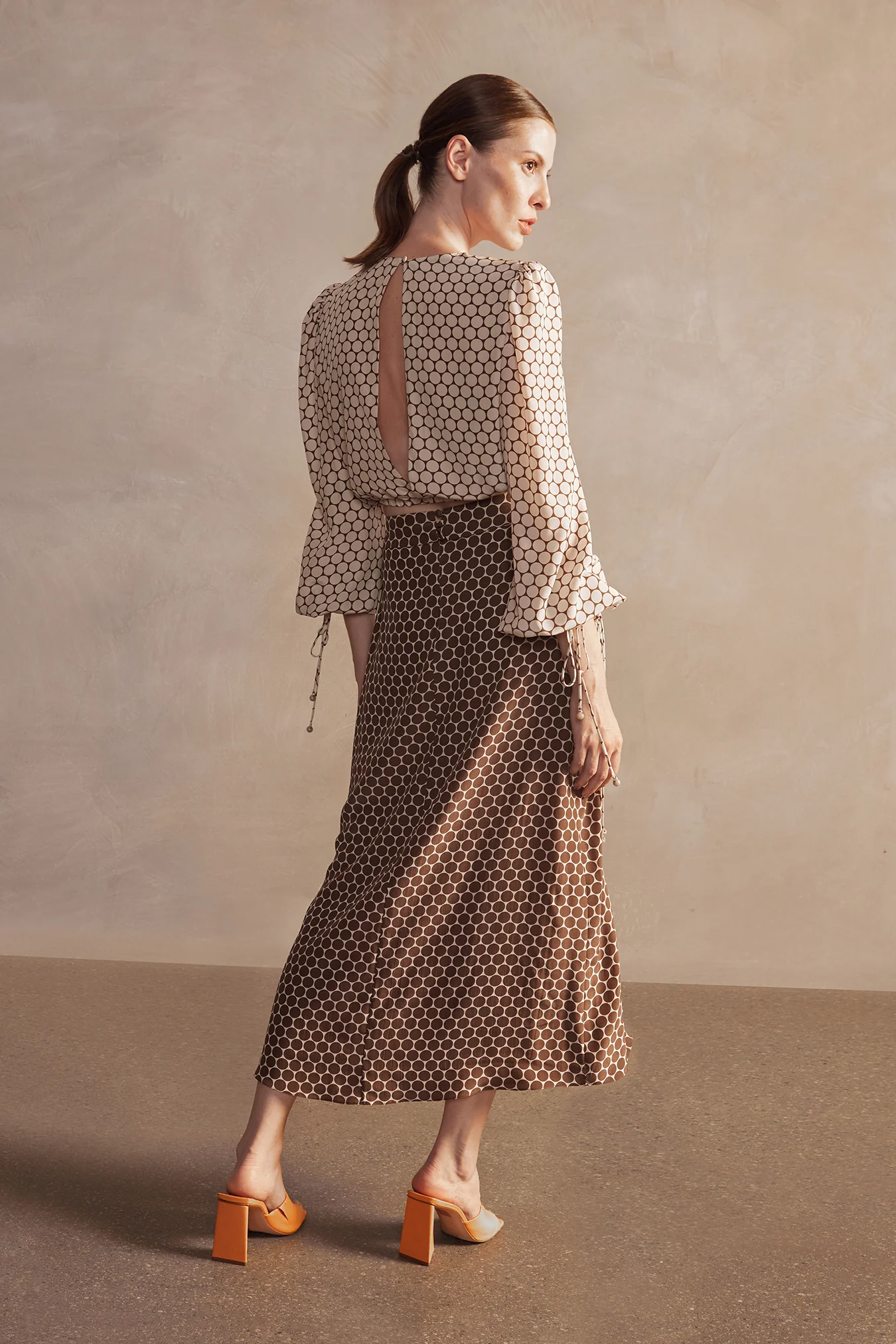 New Pois Cropped Blouse - Image 3
