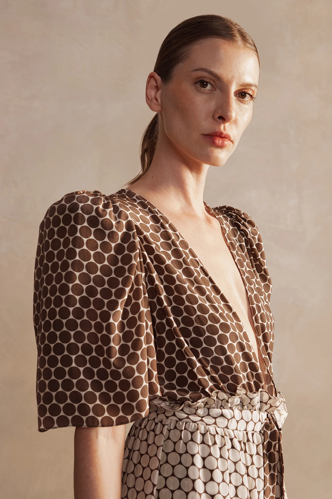 New Pois Front Slit Long Dress - Image 3