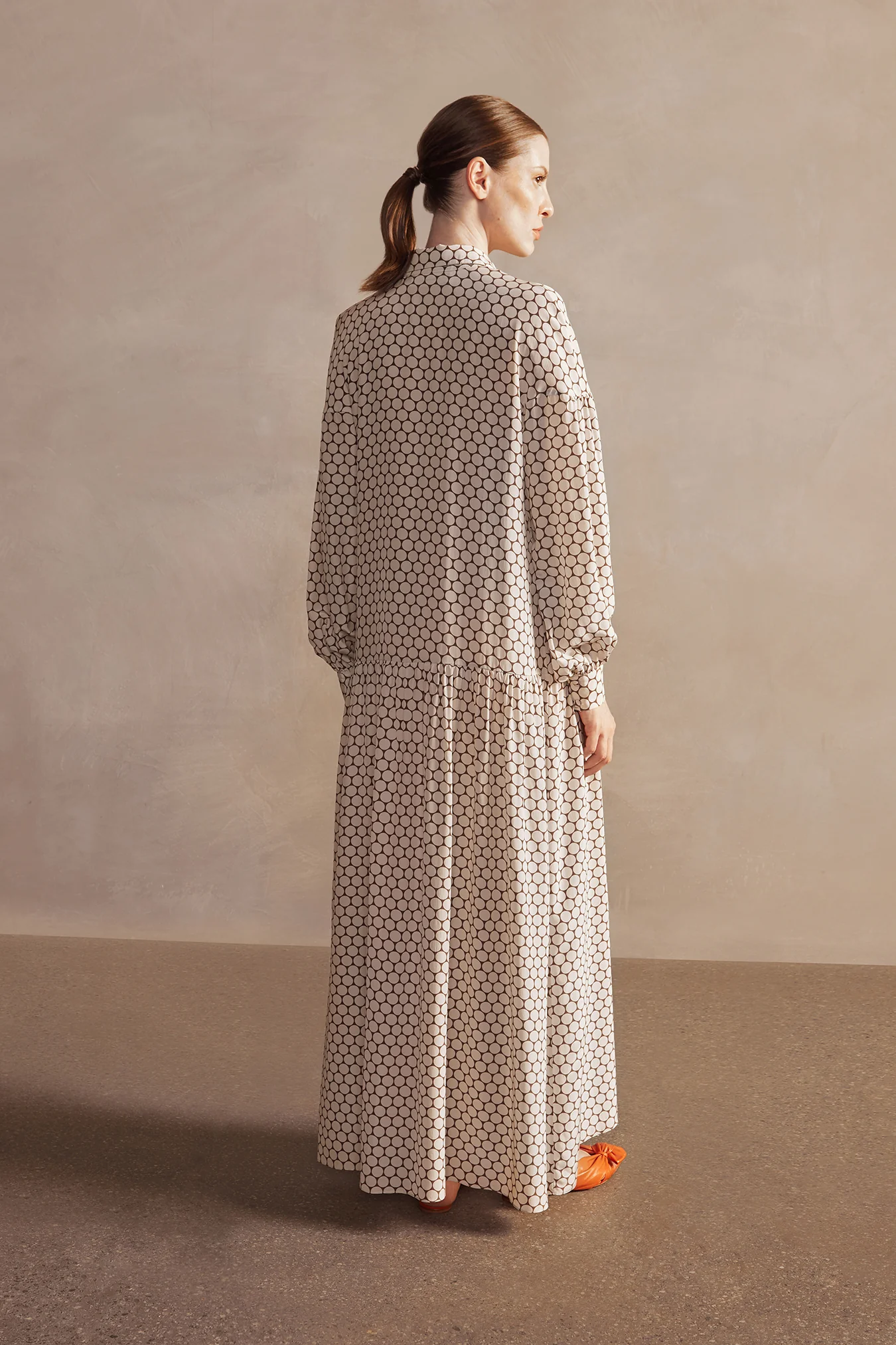 New Pois Long Chemise Dress - Image 2