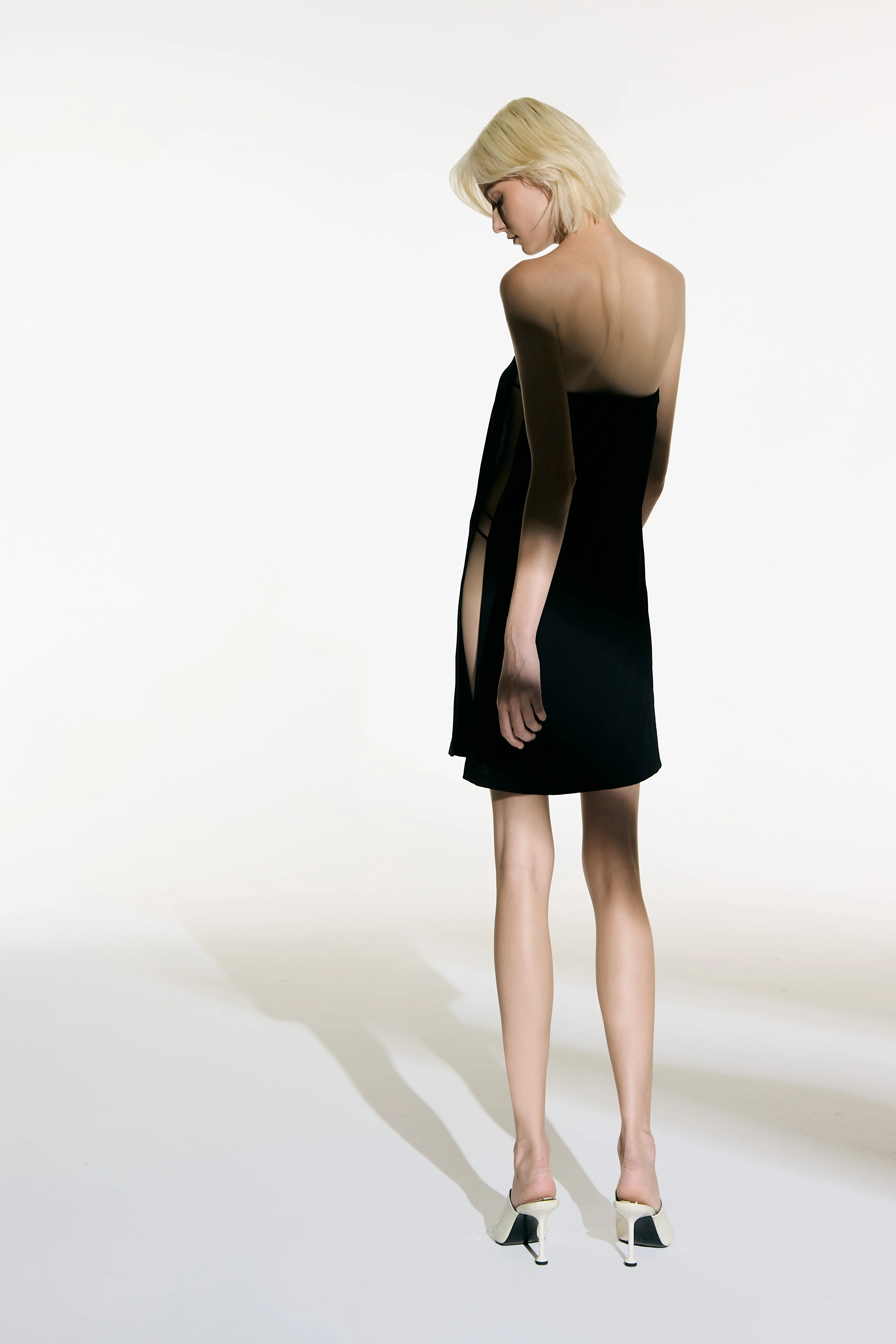 Open Sided Mini Dress - Image 3