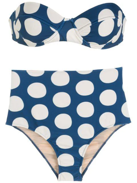 Pois Compose High-Waisted Bikini - Image 4